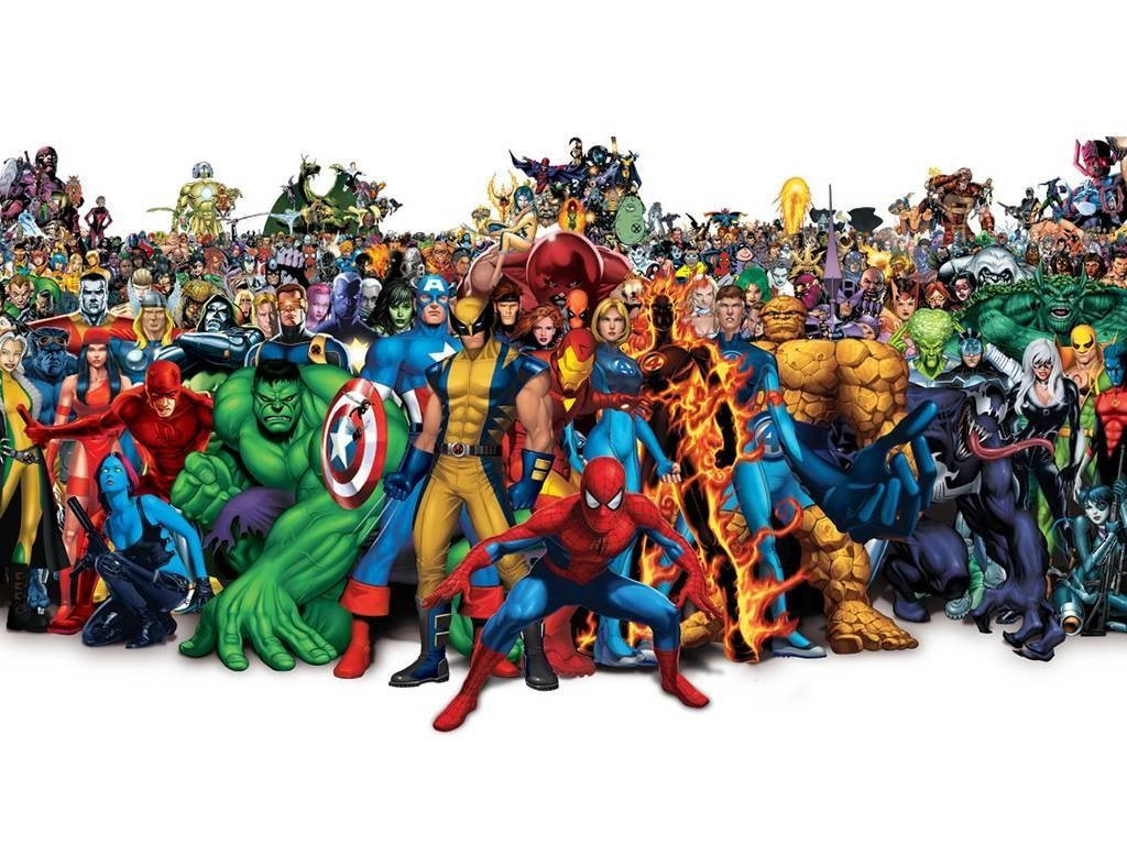 1. Απελευθερώνοντας τη δύναμη των Marvel Comics Ταπετσαρία