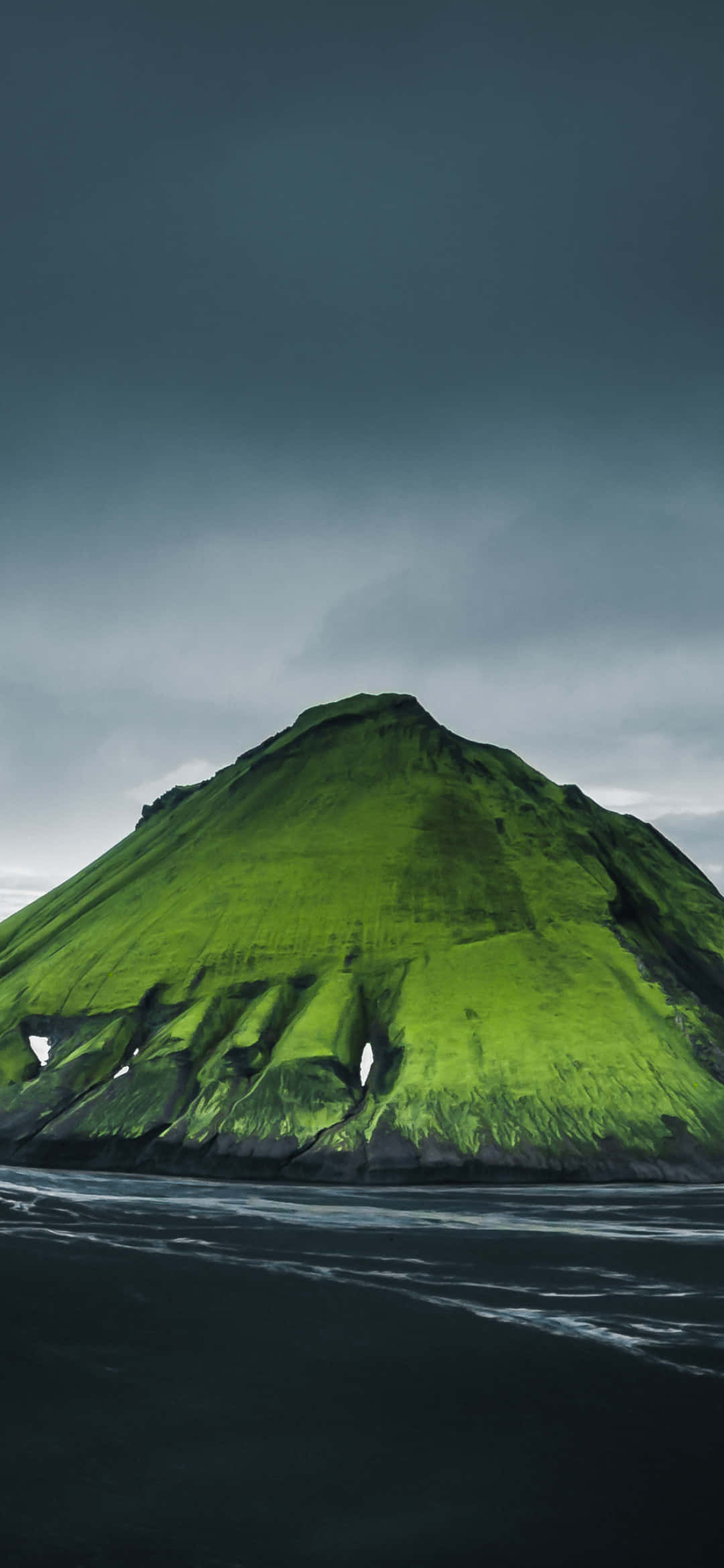 1080x2340 4K Κορυφή Βουνού Maelifell Ταπετσαρία