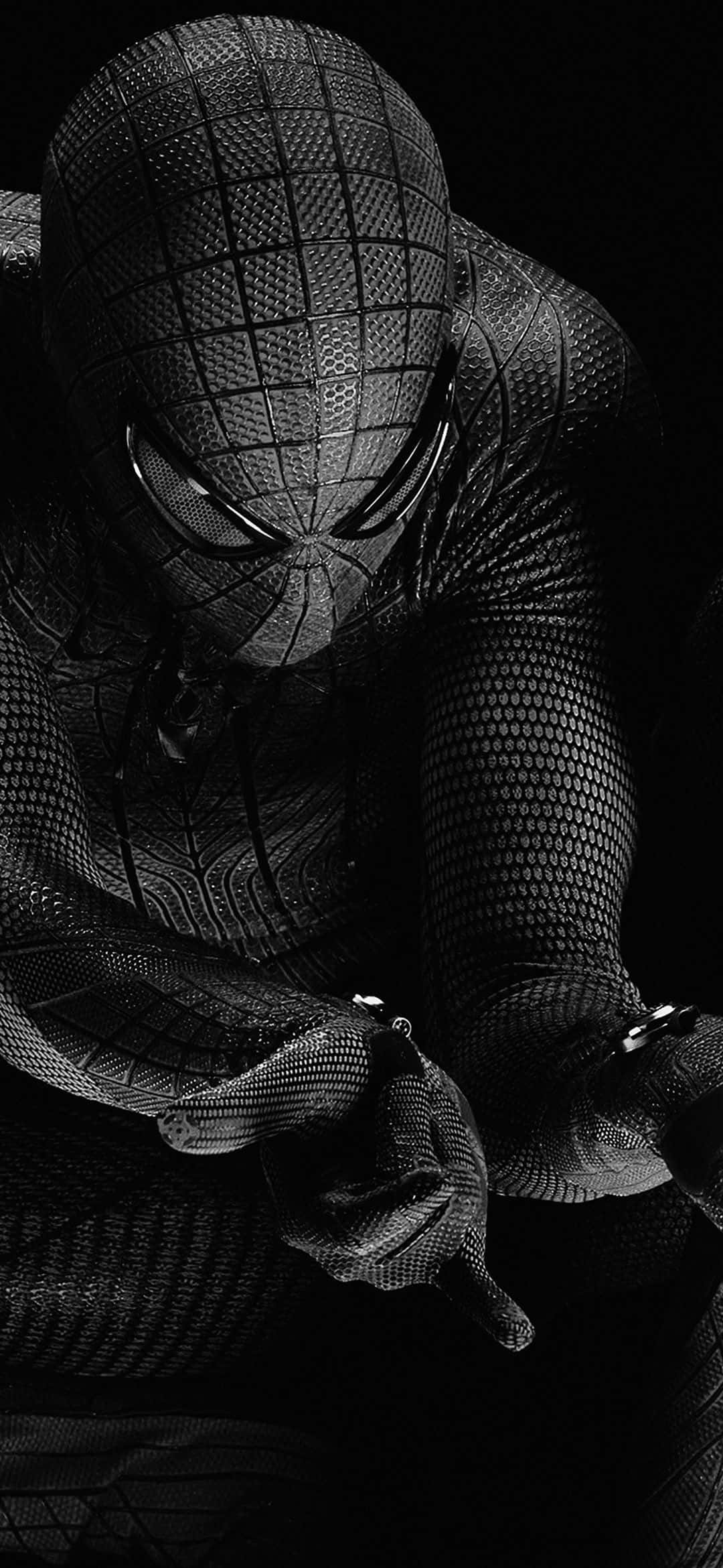1080x2340 4K The Amazing Spider-Man Μαύρη Στολή Ταπετσαρία