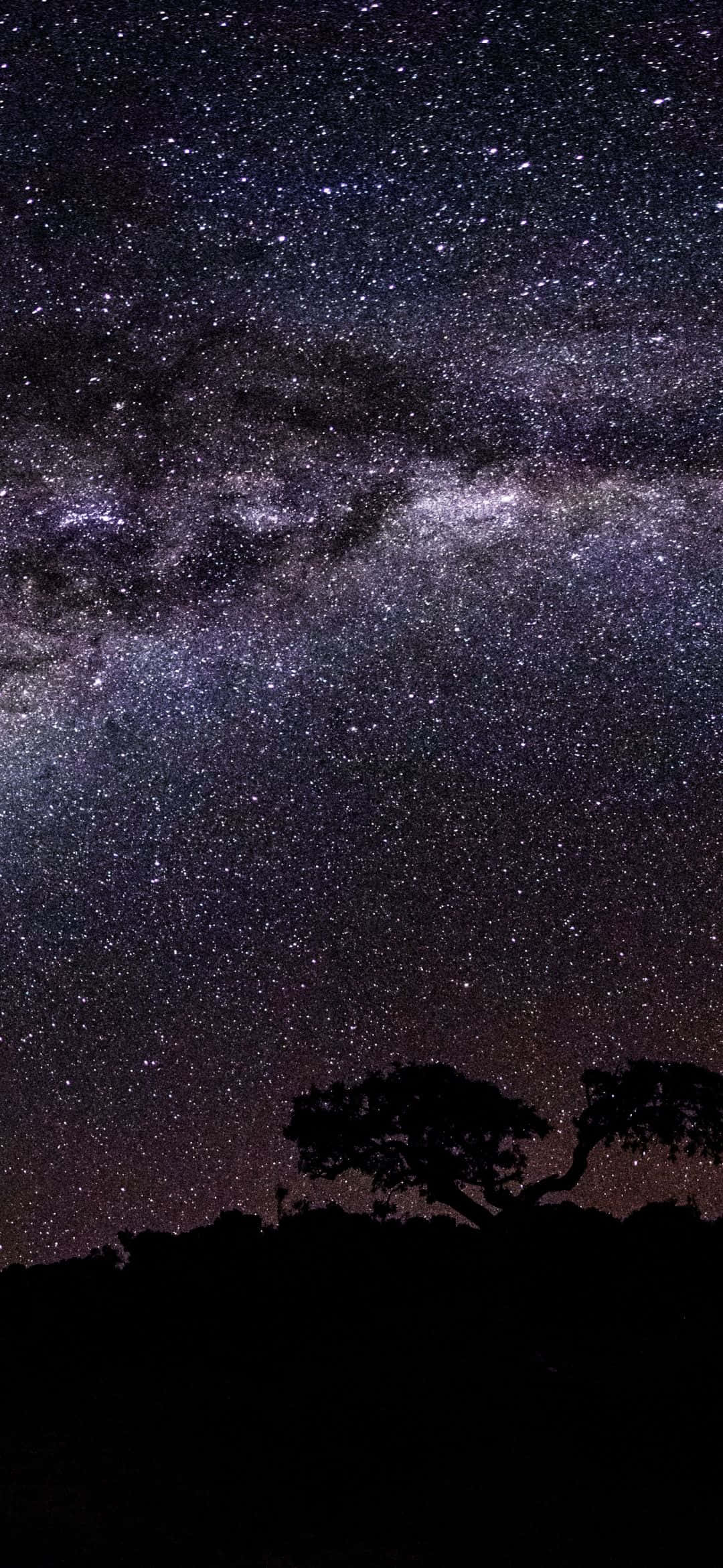1080x2340 4K Νυχτερινός Ουρανός Γαλαξίας Ταπετσαρία