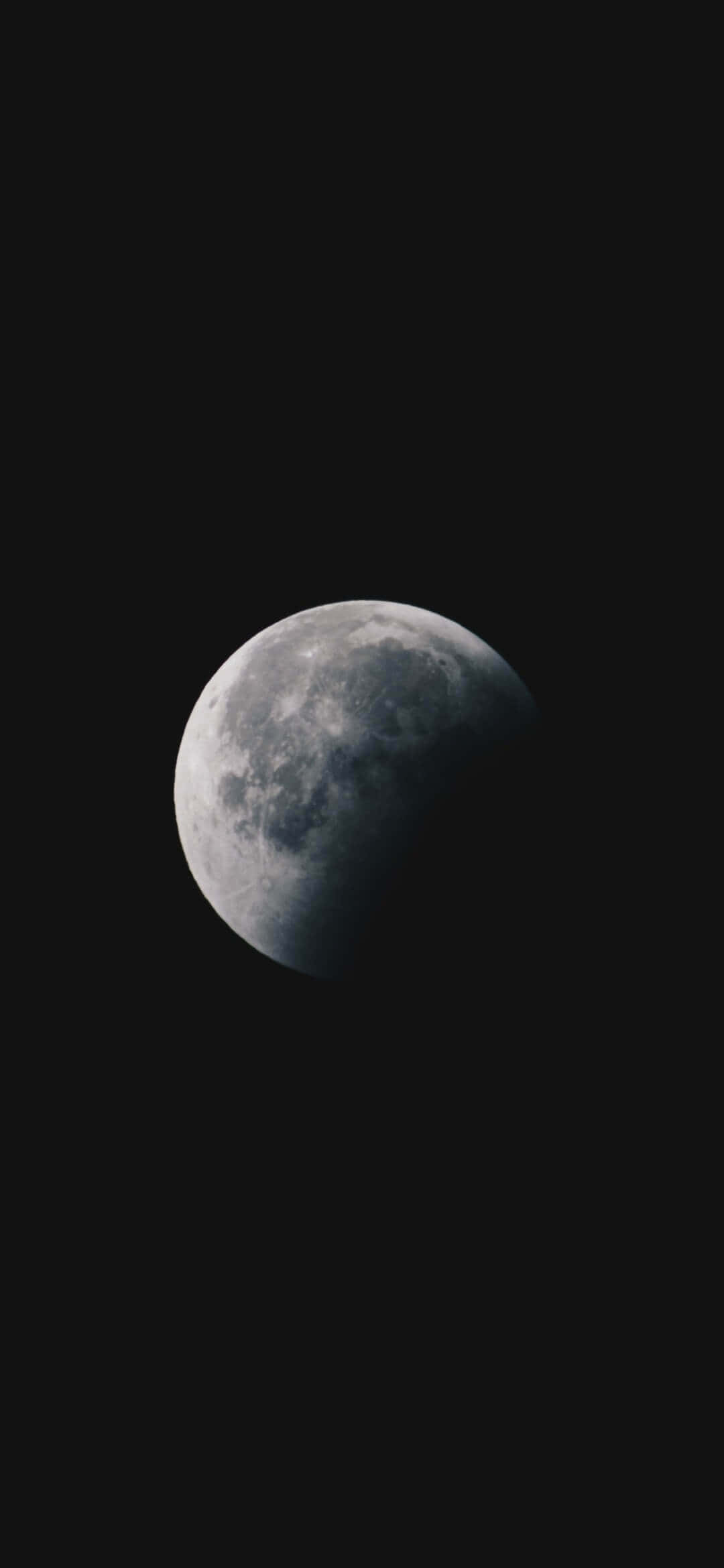 1080x2340 4K Σελήνη Σκοτεινός Γαλαξίας Ψηφιακή Τέχνη Ταπετσαρία