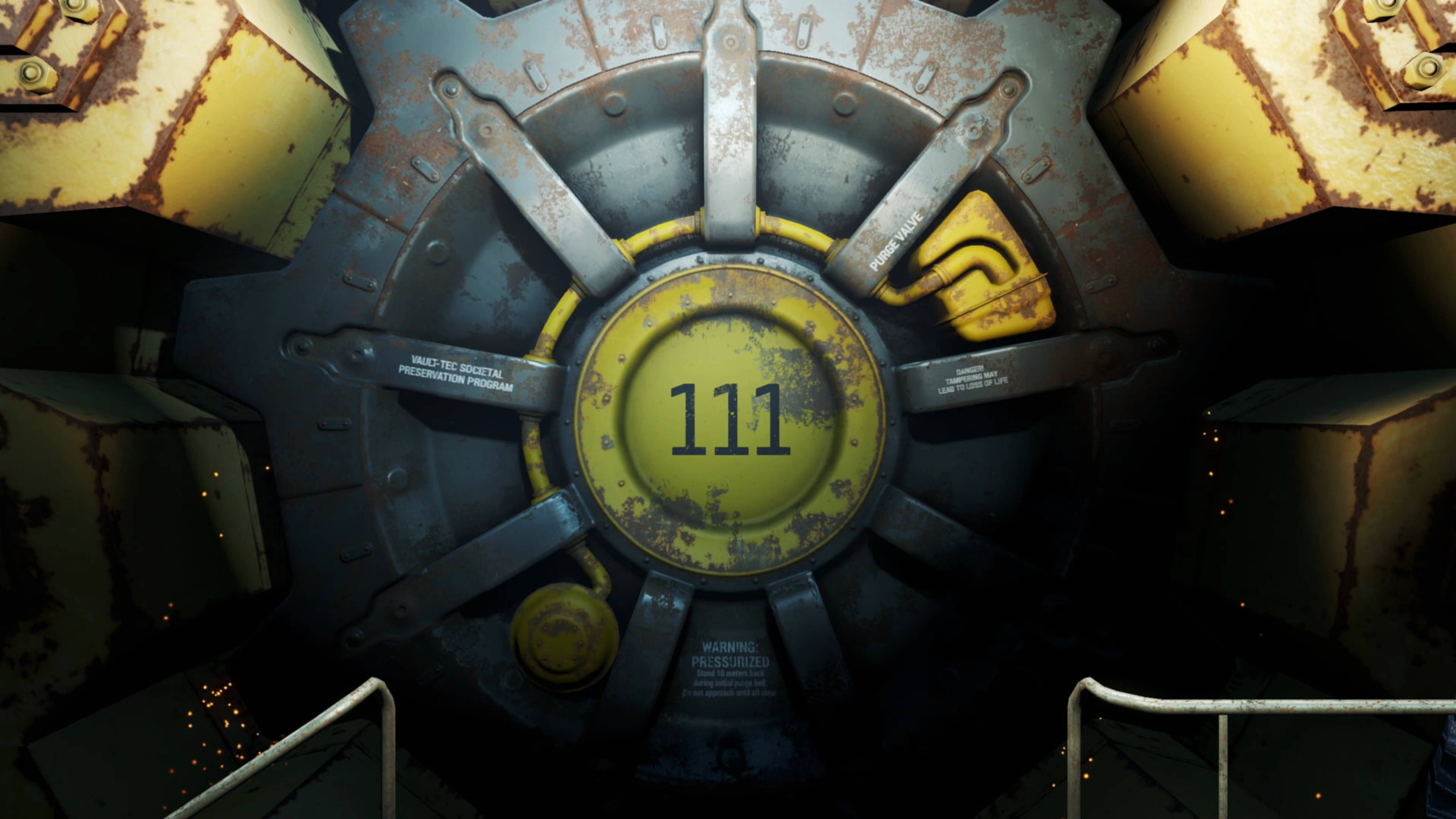 Θόλος 111 Fallout 4 4K Ταπετσαρία