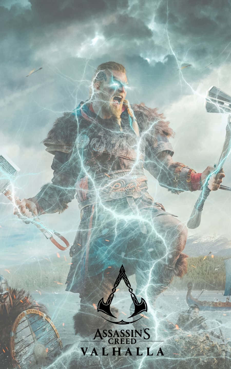 Εντυπωσιακό 1440p Assassin's Creed Valhalla Υπόβαθρο Ταπετσαρία