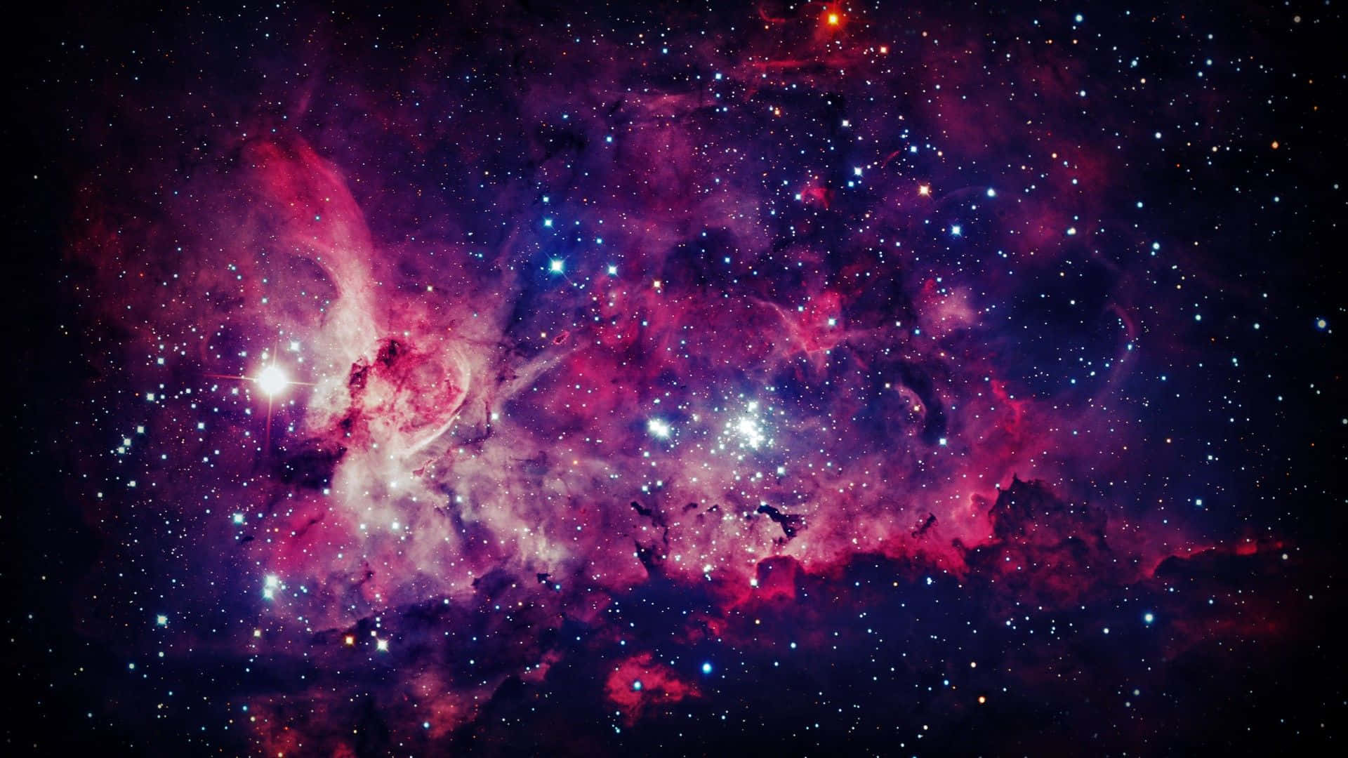 1920 X 1080 Νεφέλωμα Διαστήματος Ταπετσαρία