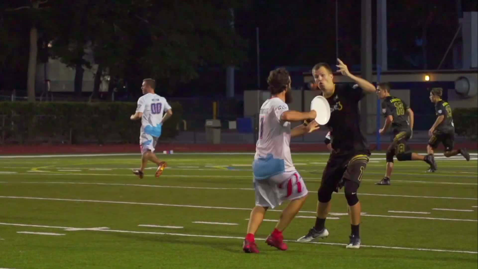 Νυχτερινός Αγώνας 1920x1080 Φόντο Ultimate Frisbee Ταπετσαρία