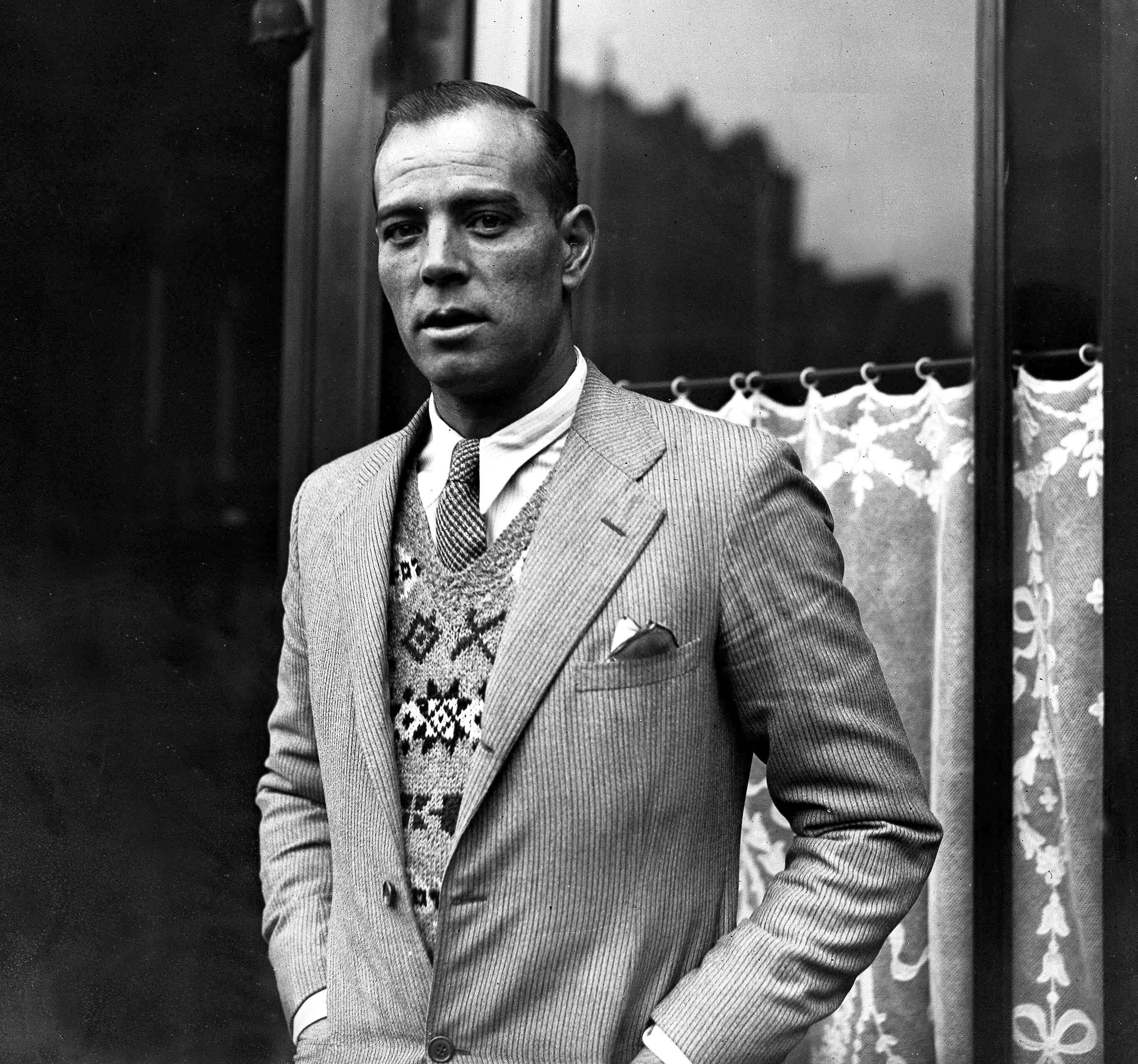 Ισπανός Ποδοσφαιριστής Ρικάρντο Θαμόρα 1934 Φωτογραφία Ταπετσαρία