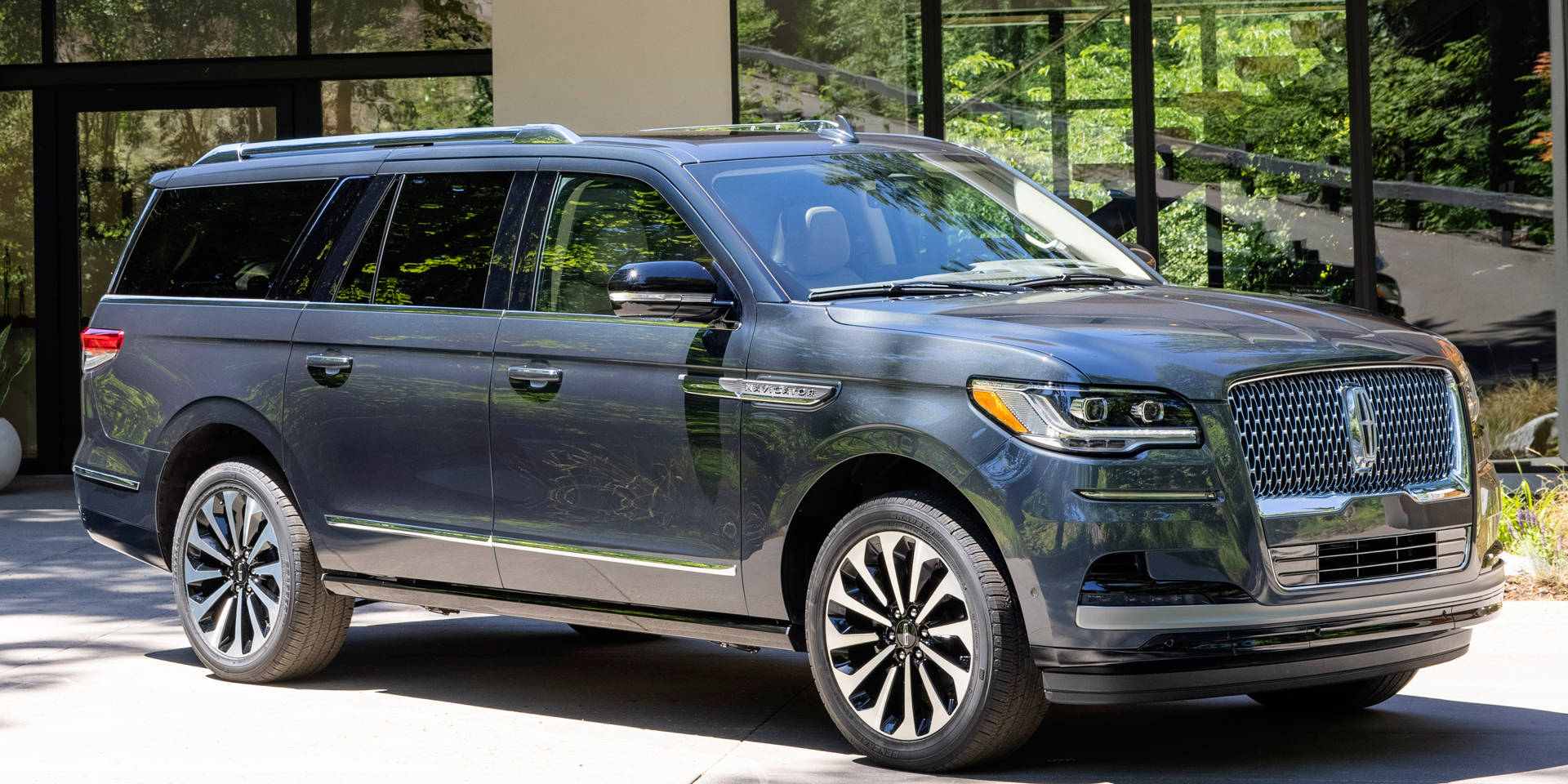 2021 Navigator Lincoln Φωτογραφία Αυτοκινήτου — Αυτοκίνητο GIF Ταπετσαρία