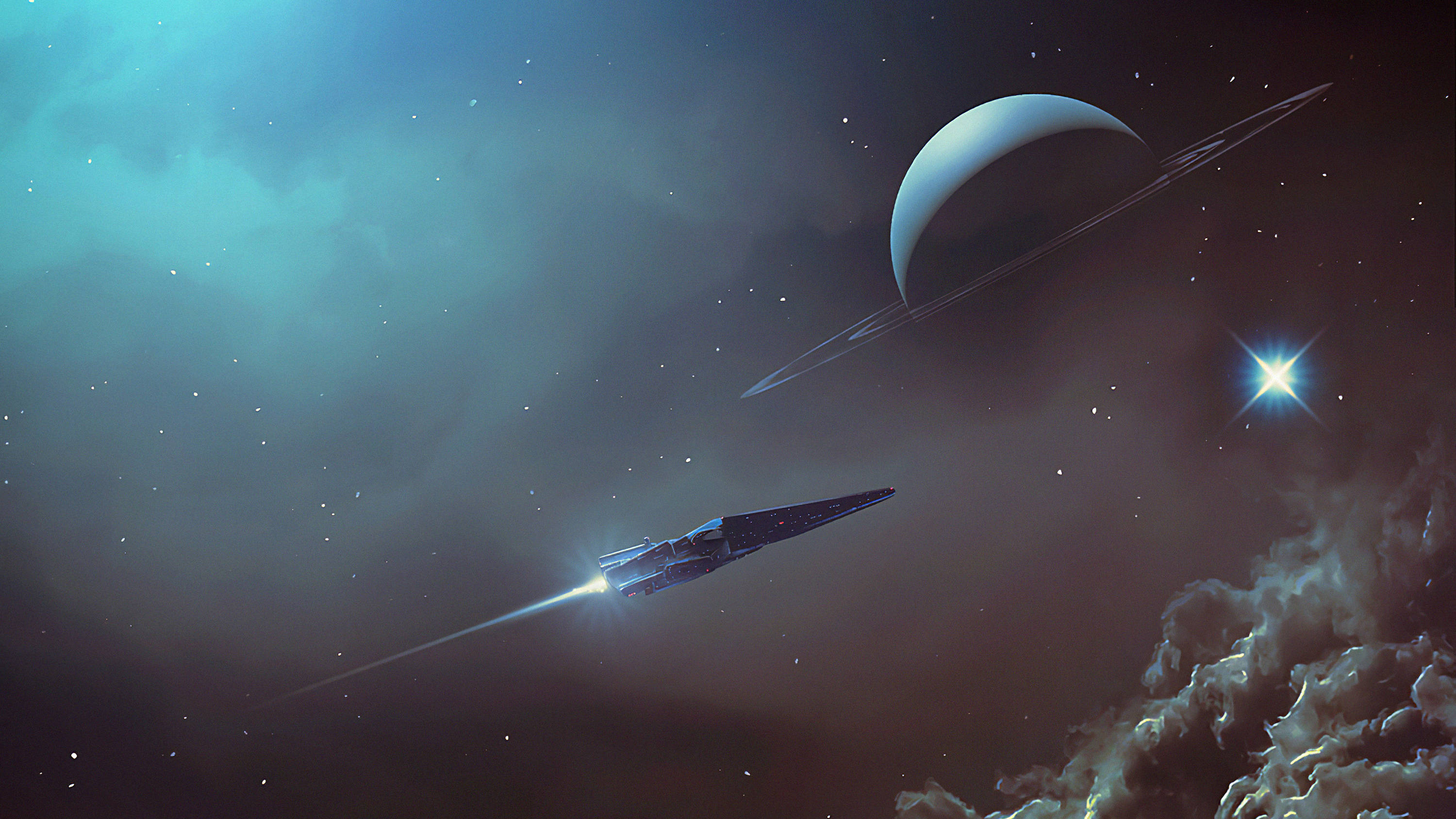 Διαστημόπλοιο 2560x1440 Ταπετσαρία