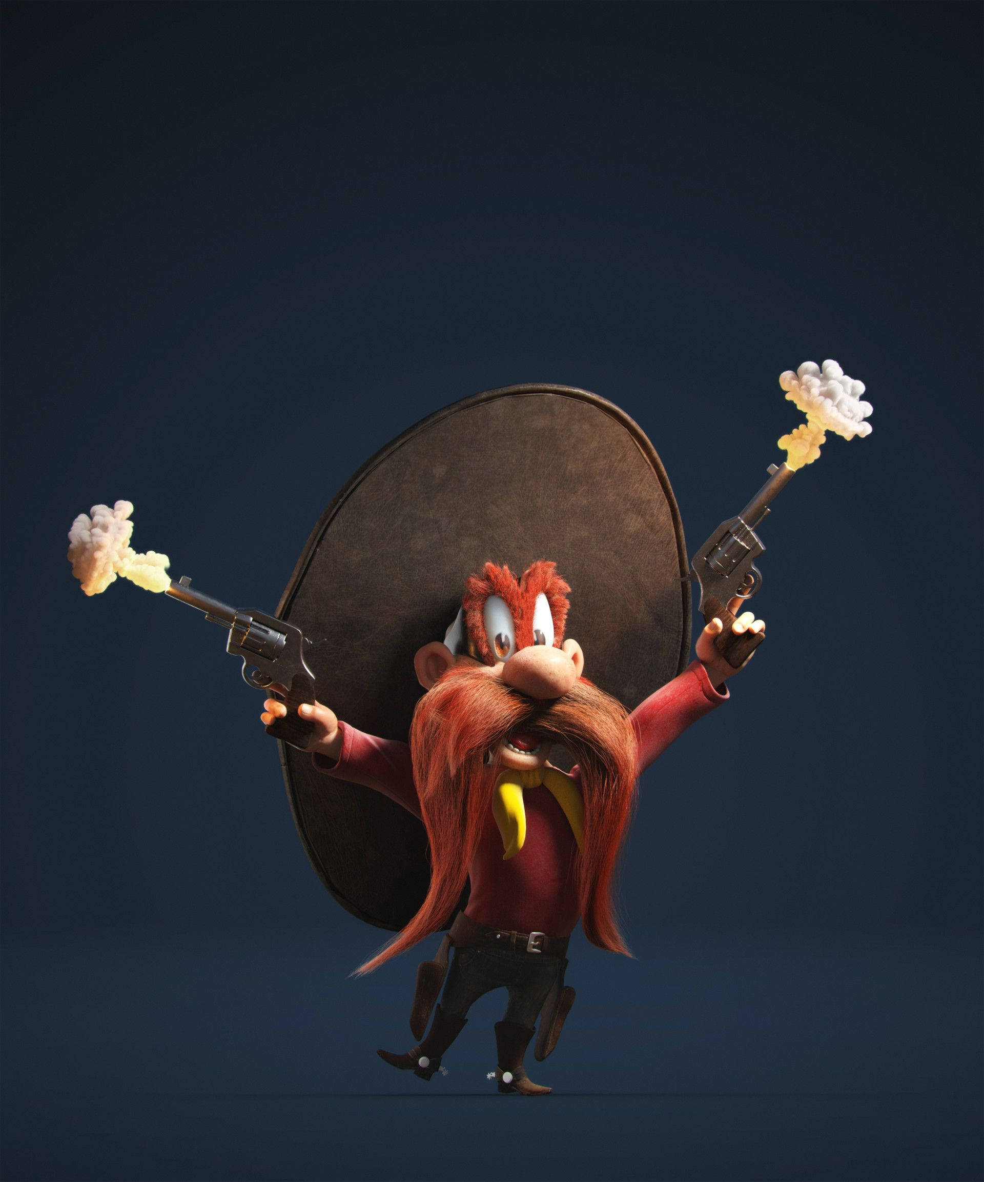 3D Animation Art Yosemite Sam Ταπετσαρία