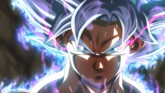 8k 3d Anime Goku Κοντινό — 4K anime GIF Ταπετσαρία