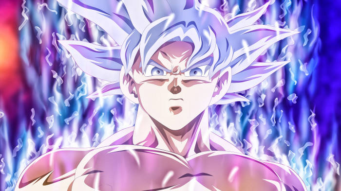 8k 3d Anime Goku Στις Φλόγες — Dragon ball z GIF Ταπετσαρία