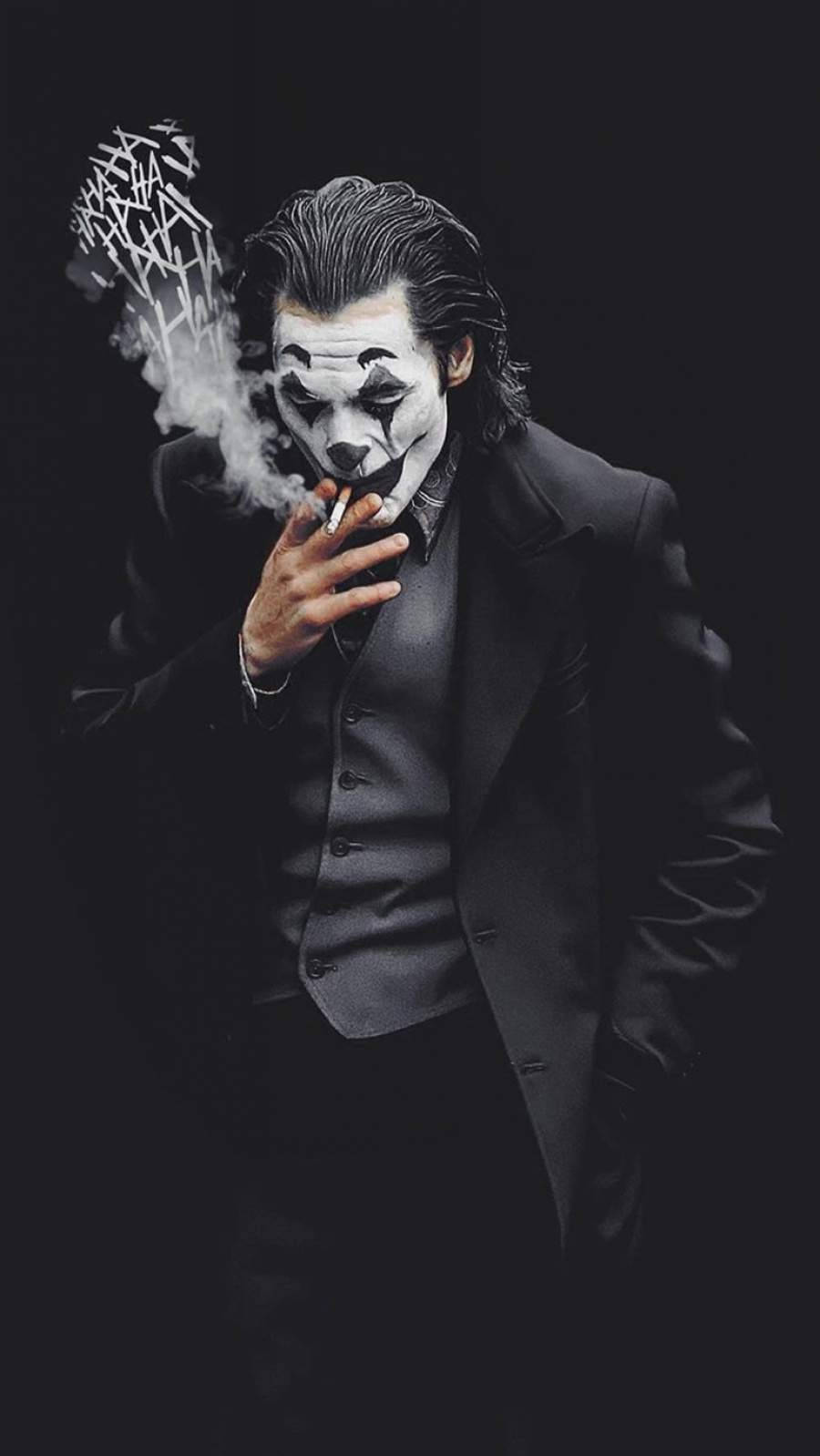 3D Joker iPhone Κάπνισμα Hahaha Ταπετσαρία