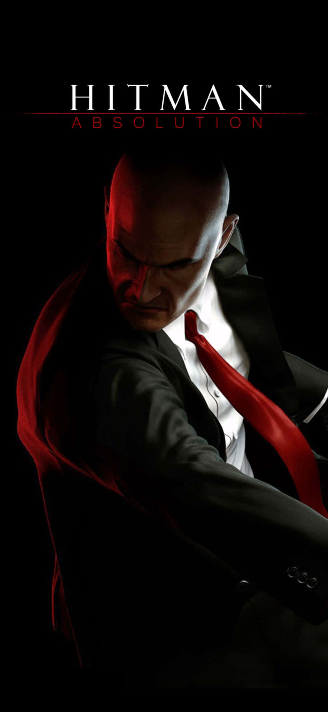 Ο Πράκτορας 47 στο Hitman Absolution έτοιμος για την πιο δύσκολη αποστολή σε ένα iPhone X Ταπετσαρία