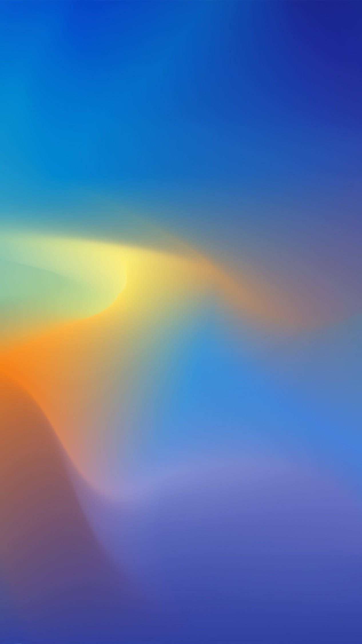 4K Android Gradient Μπλε Ταπετσαρία