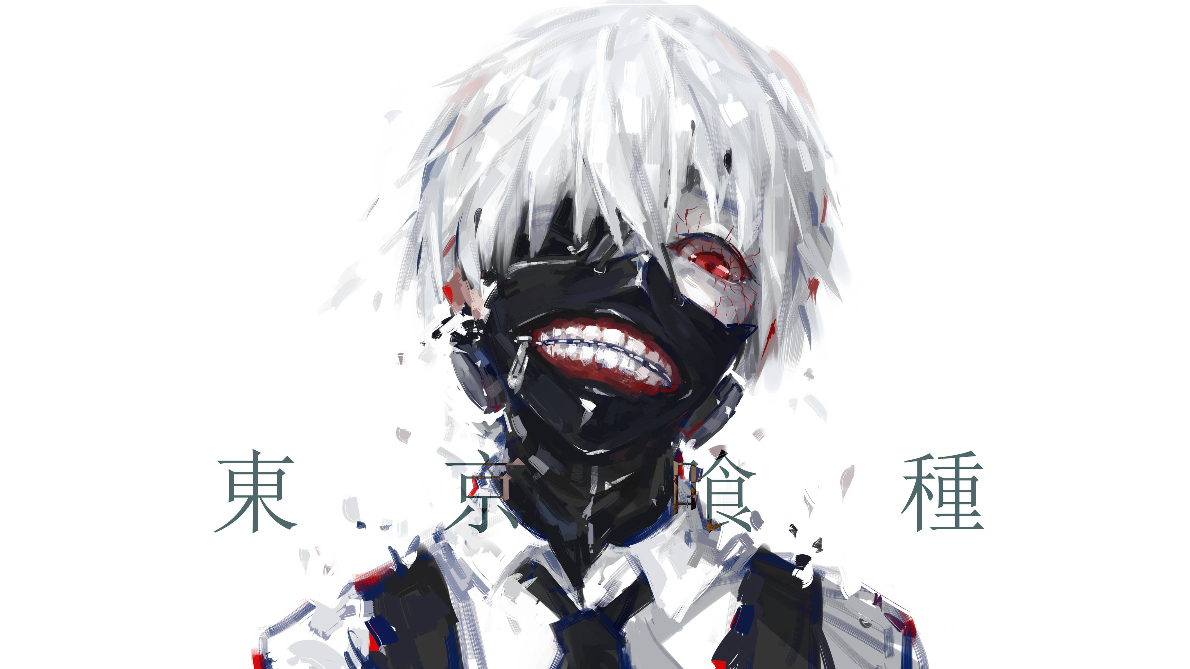 4K Anime Tokyo Ghoul Μάσκα Ταπετσαρία