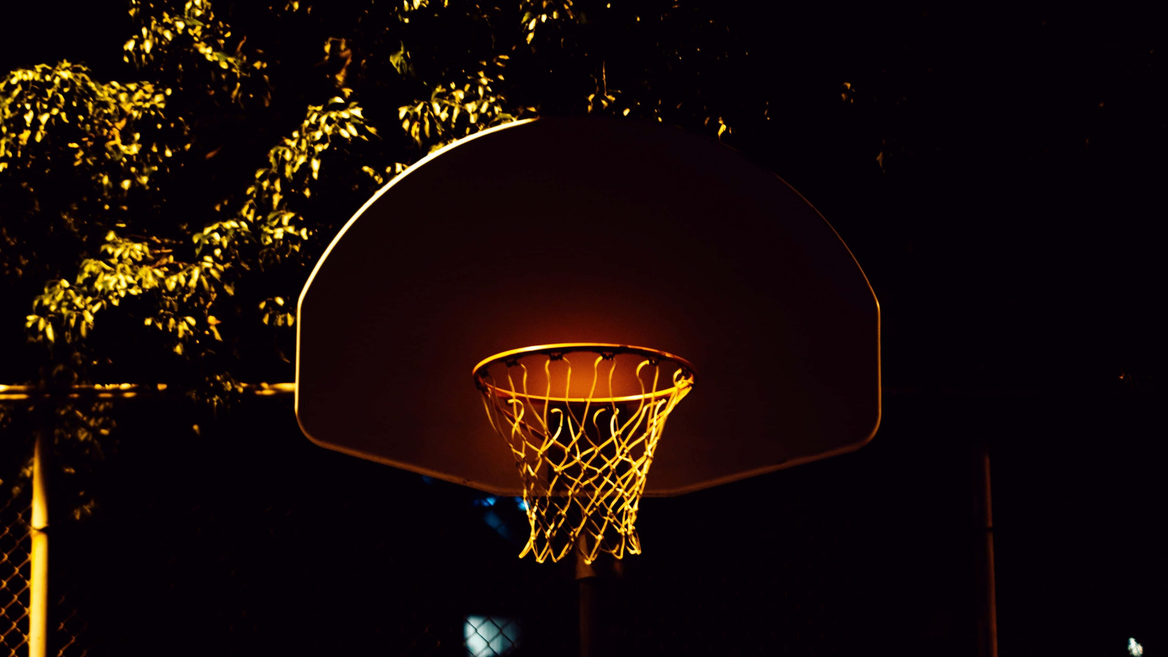 Σκόραρε σαν επαγγελματίας με το 4K Basketball Ταπετσαρία