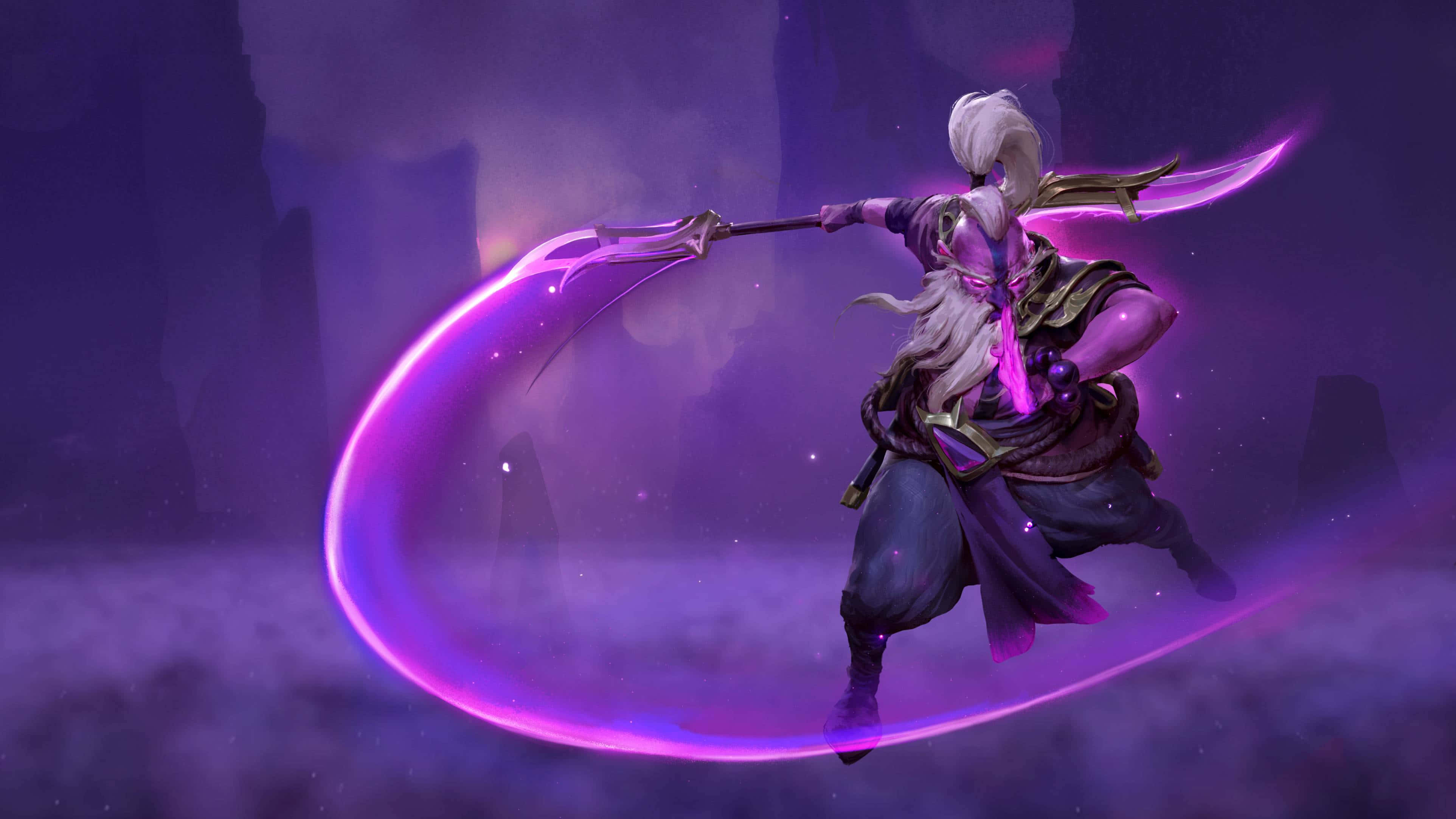 4K Dota 2 Φόντο Βουνό Void Spirit Ταπετσαρία