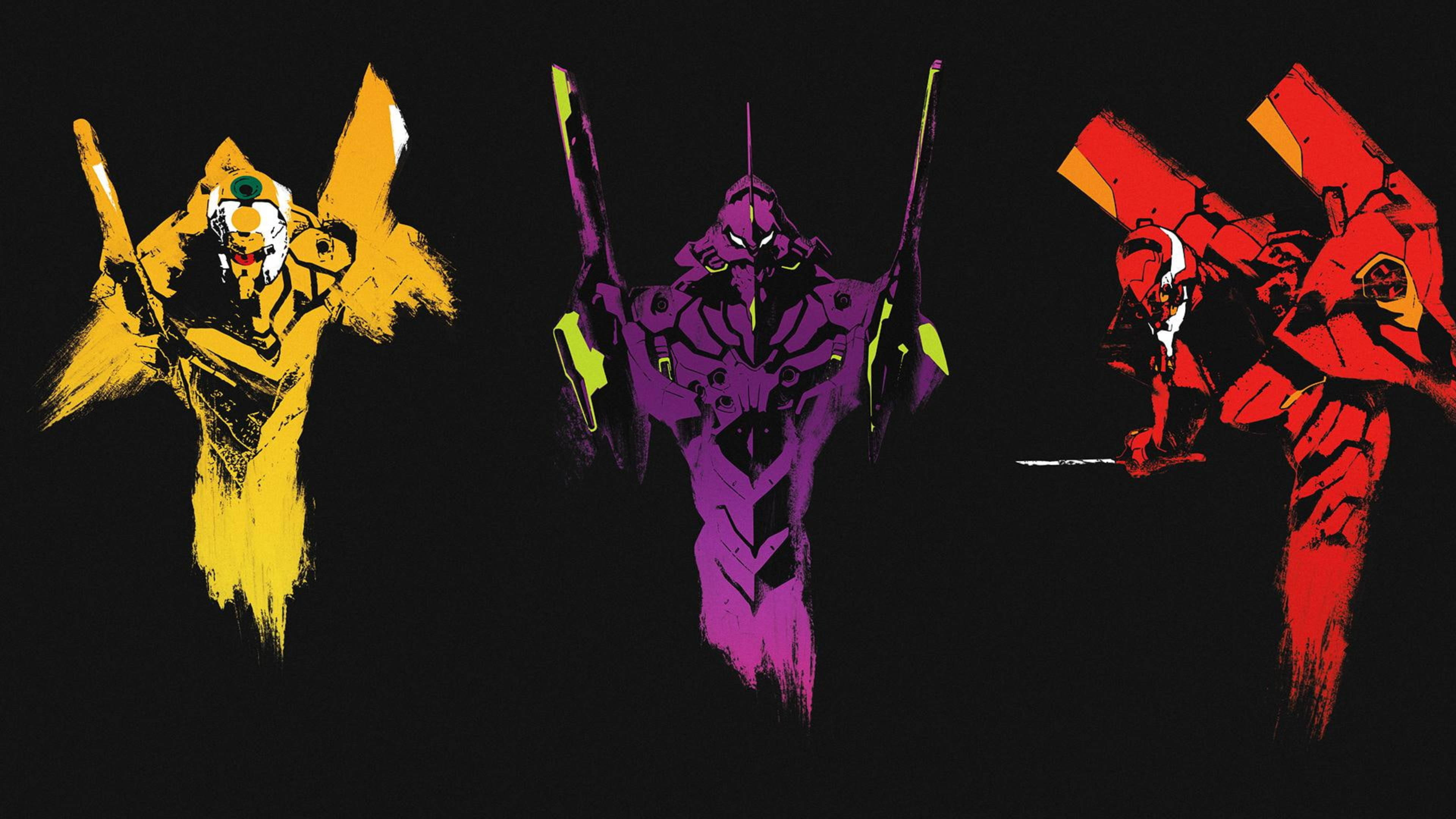 4K EVA από το Evangelion Ταπετσαρία