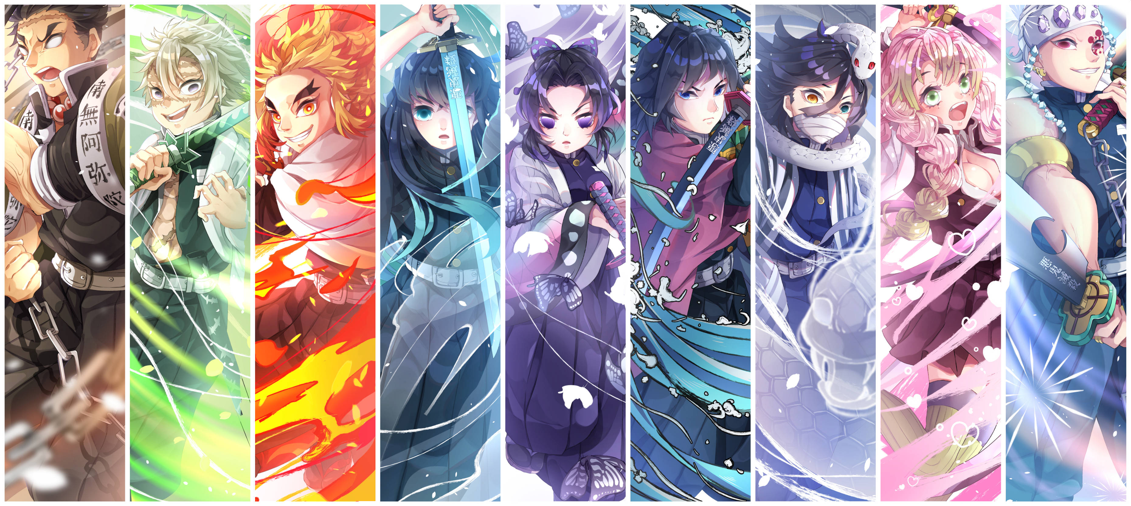 4K Hashira του Demon Slayer Ταπετσαρία