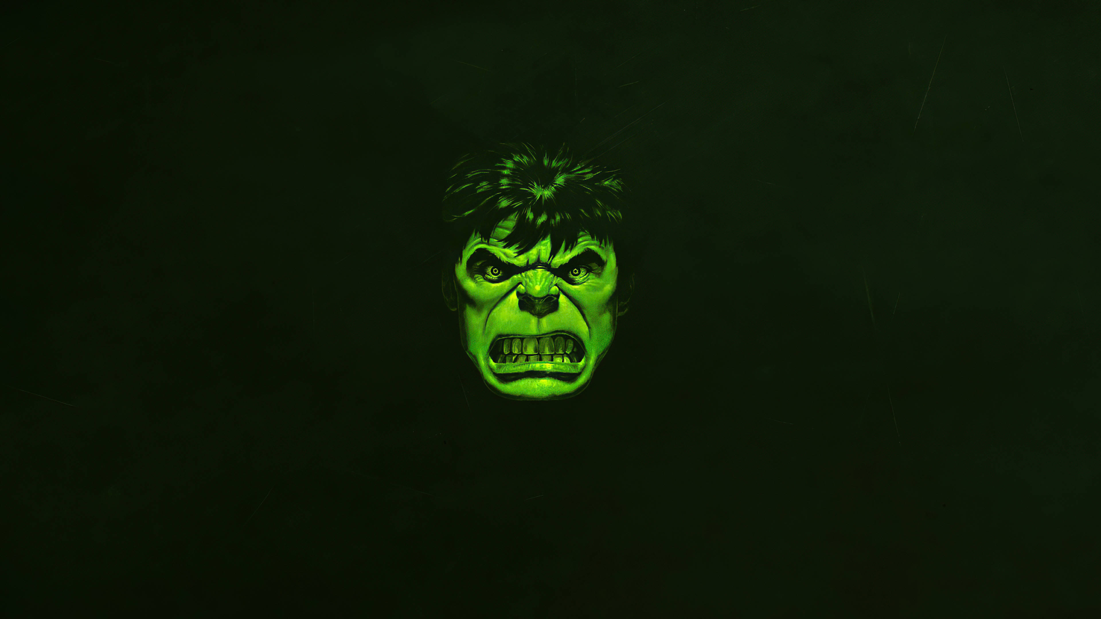 4K Hulk Πράσινο Μίνιμαλ Ταπετσαρία