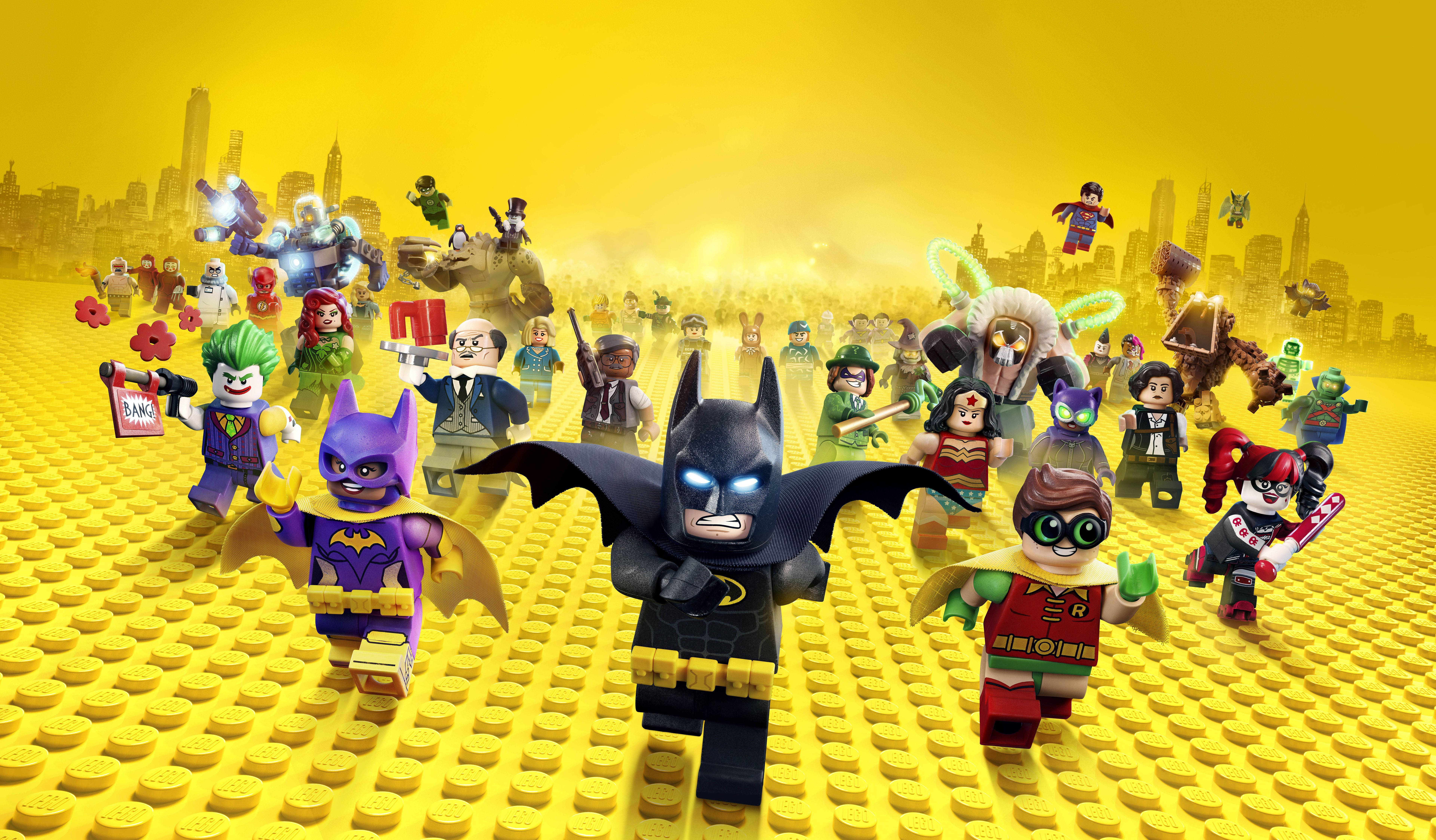 4K LEGO Batman και Φίλοι Ταπετσαρία