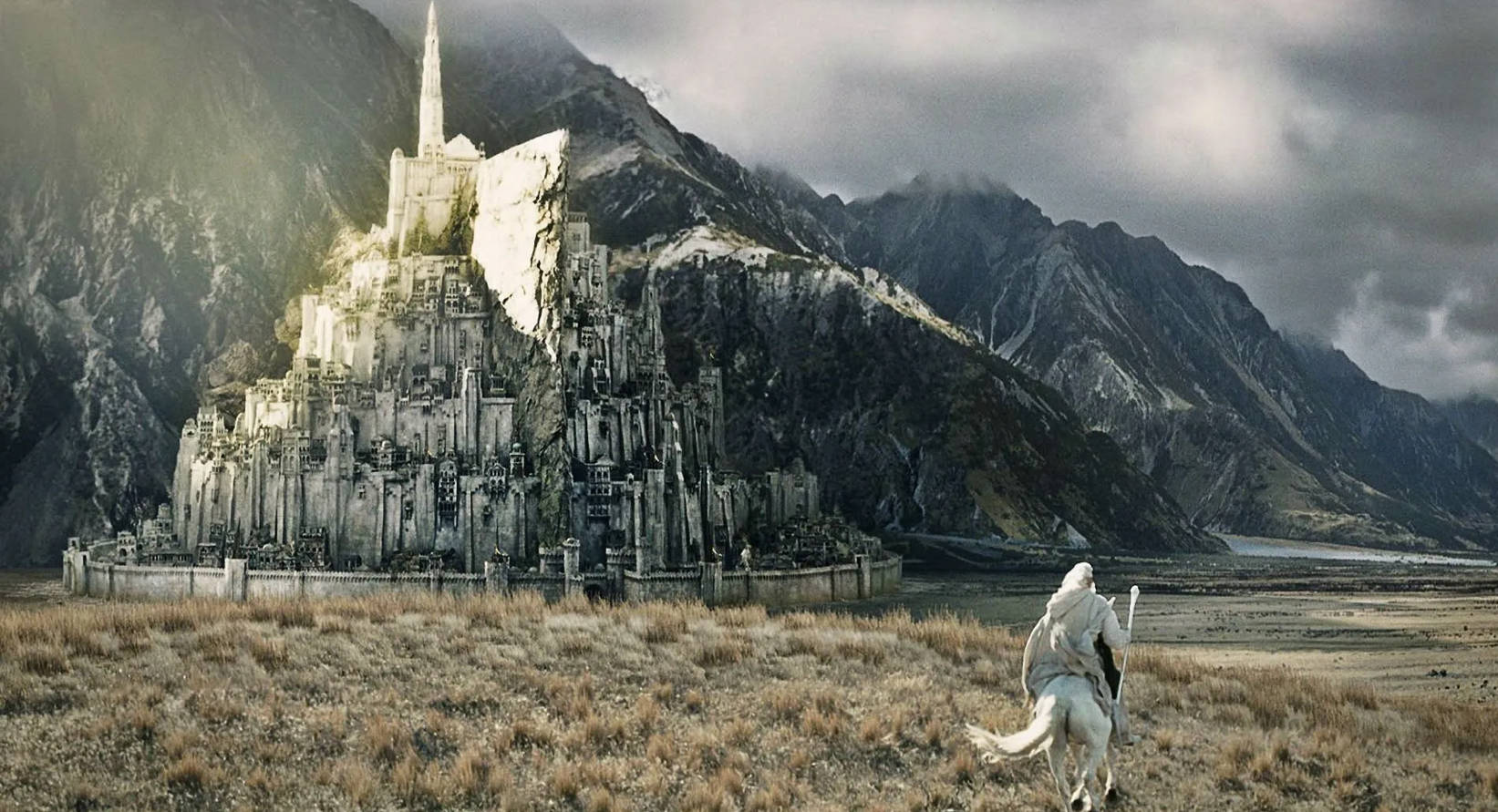 4K Lord Of The Rings Άλογο με Κάστρο Ταπετσαρία