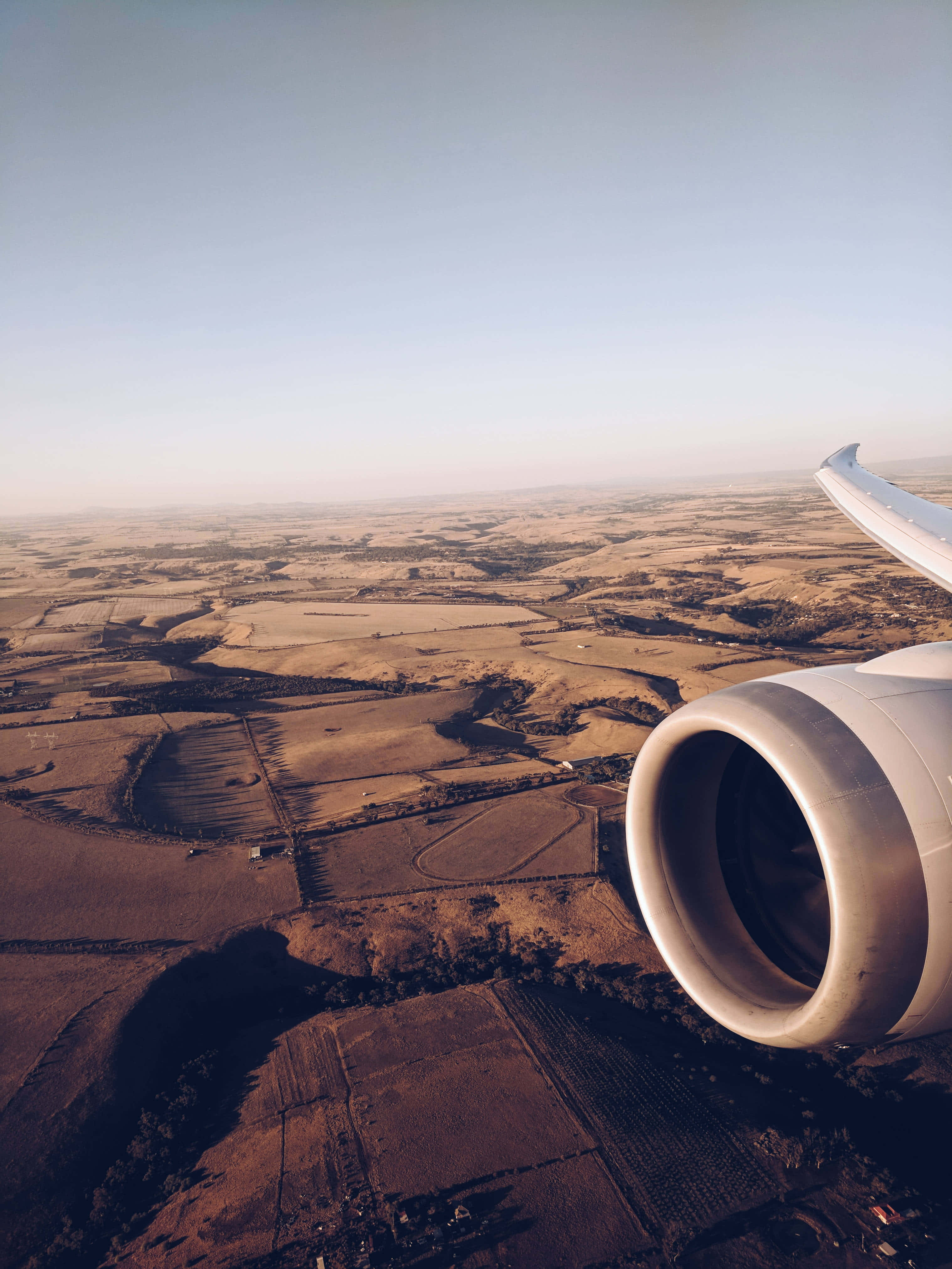 4K Microsoft Flight Simulator Φόντο Θέα από Παράθυρο Αεροπλάνου Ταπετσαρία