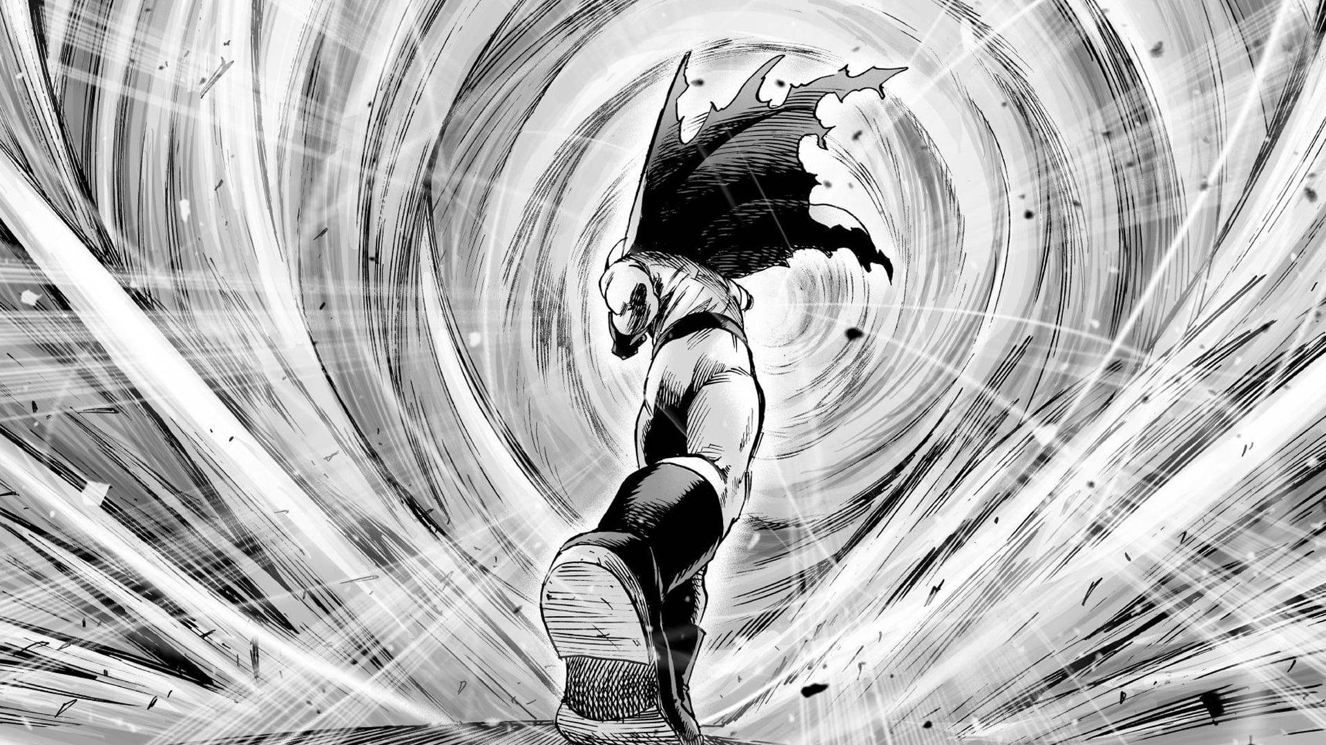 4K Μάνγκα One Punch Man Ταπετσαρία
