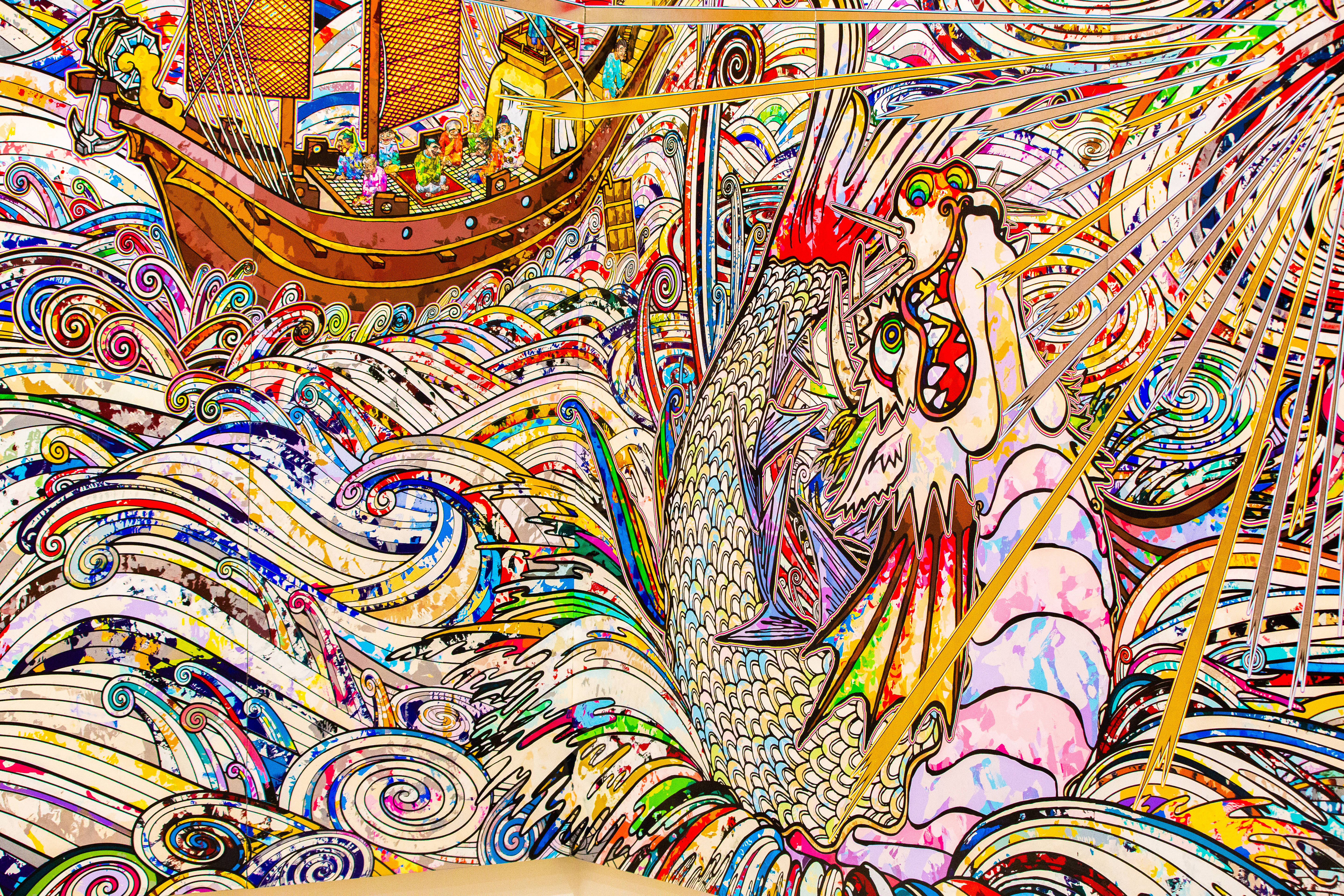 Γοργόνα 4K του Takashi Murakami Ταπετσαρία