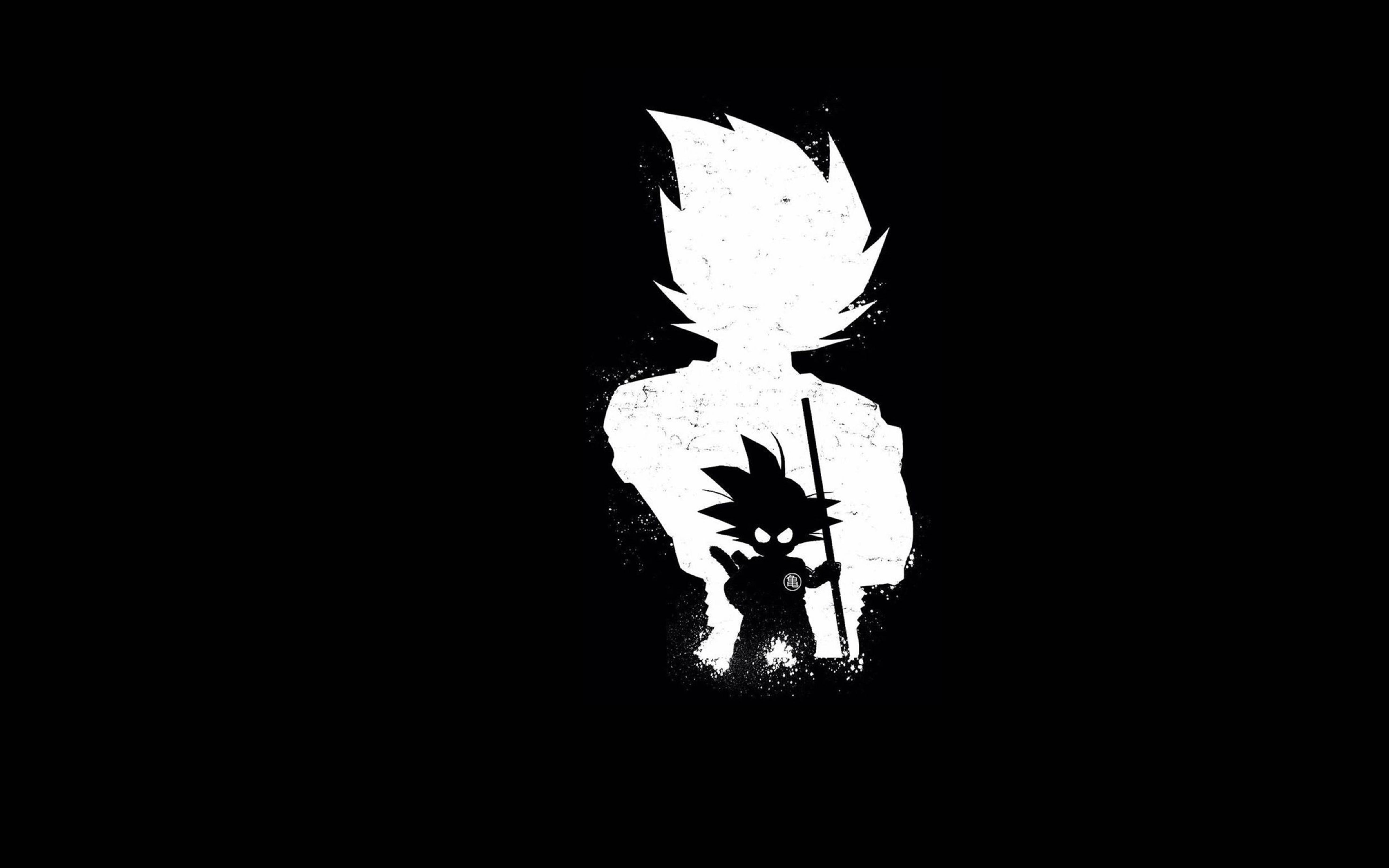 4K Ultra HD Μαύρος Goku Ταπετσαρία