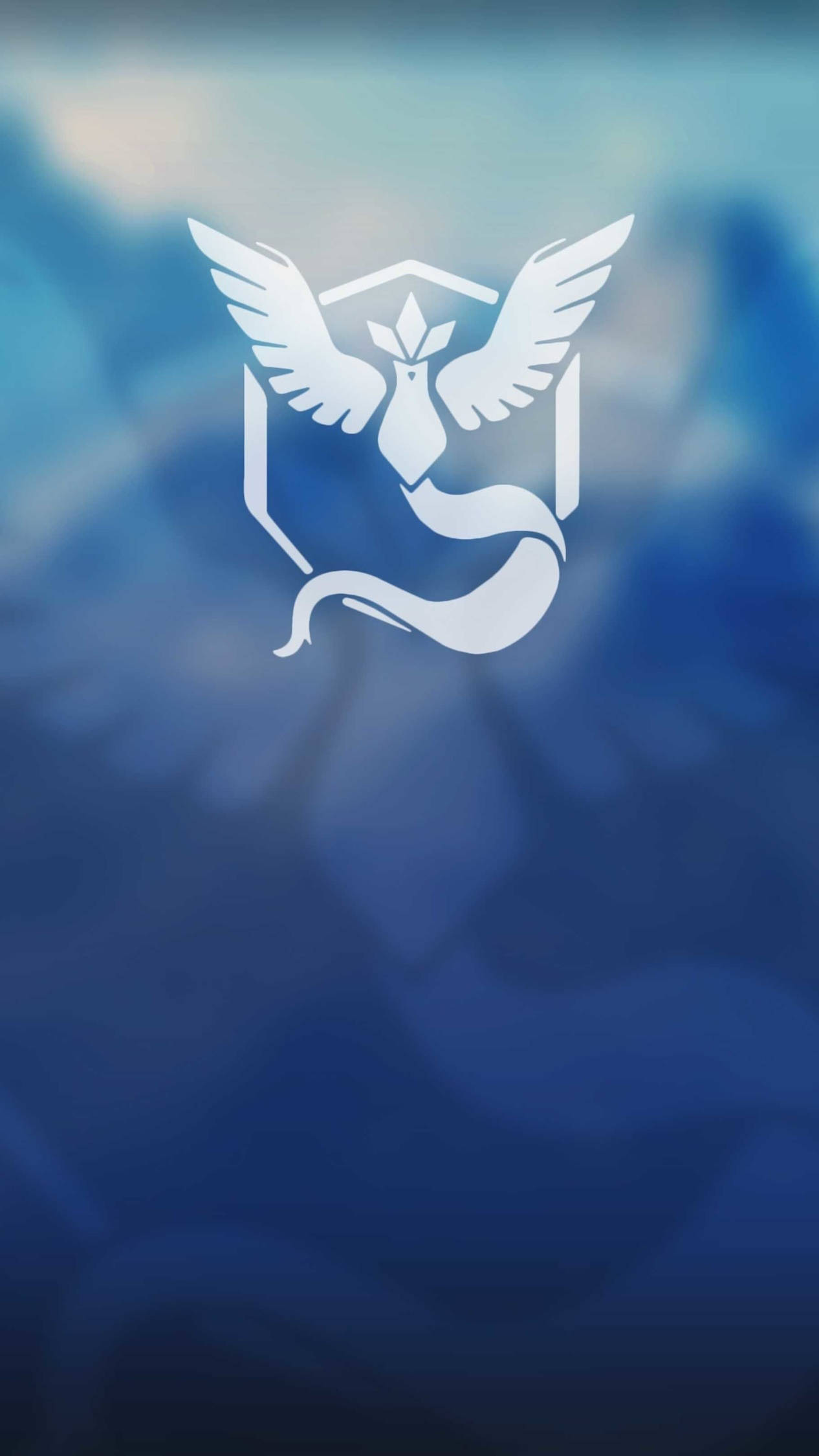 4K Λογότυπο Team Mystic για Android Ταπετσαρία
