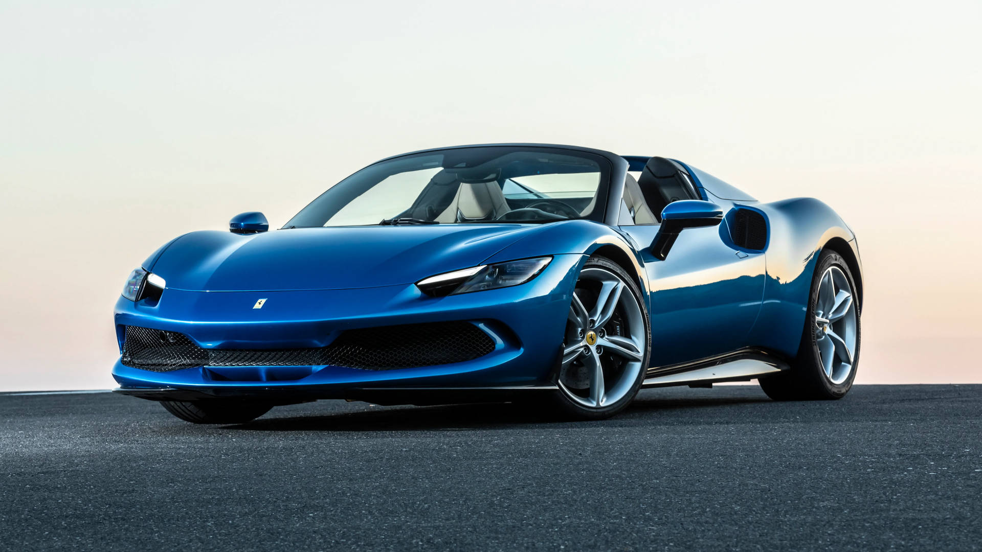 5120X1440 Μπλε Ferrari — Ferrari Ταπετσαρία