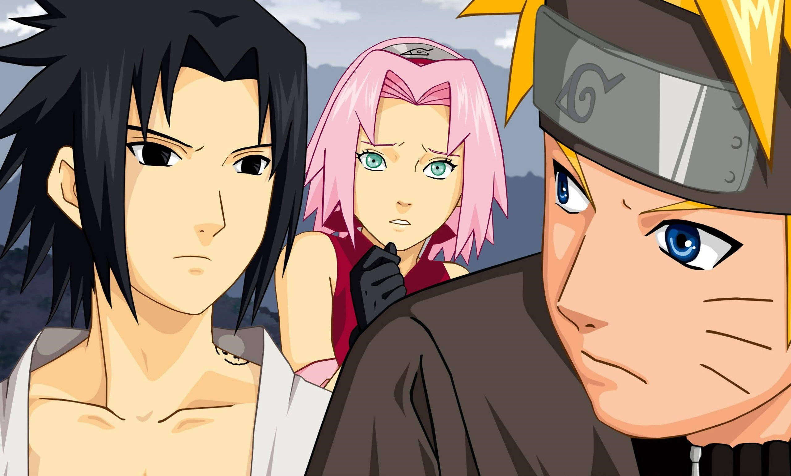 Αφίσα Ομάδας 7: Νaruto, Sasuke και Sakura Ταπετσαρία