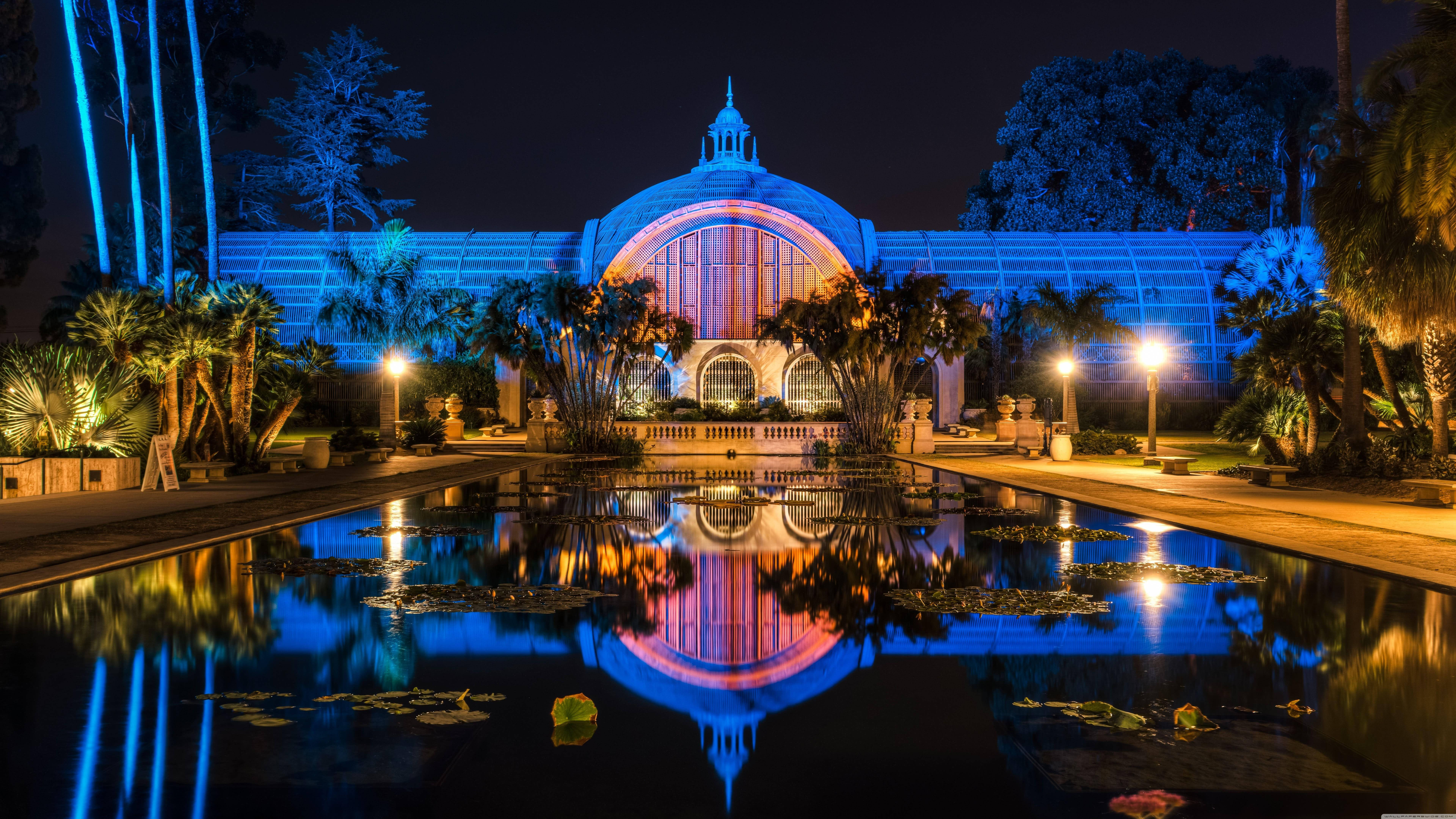 8K 7680x4320 Ultra HD Resolution Desktop Balboa Park Ταπετσαρία