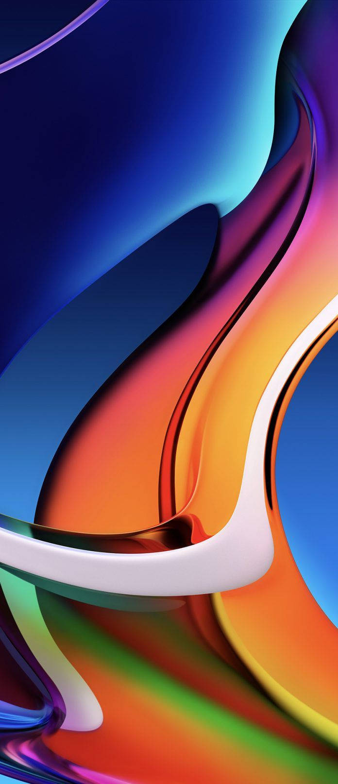 8K iPhone Αφηρημένα Τυχαία Σχήματα Ταπετσαρία