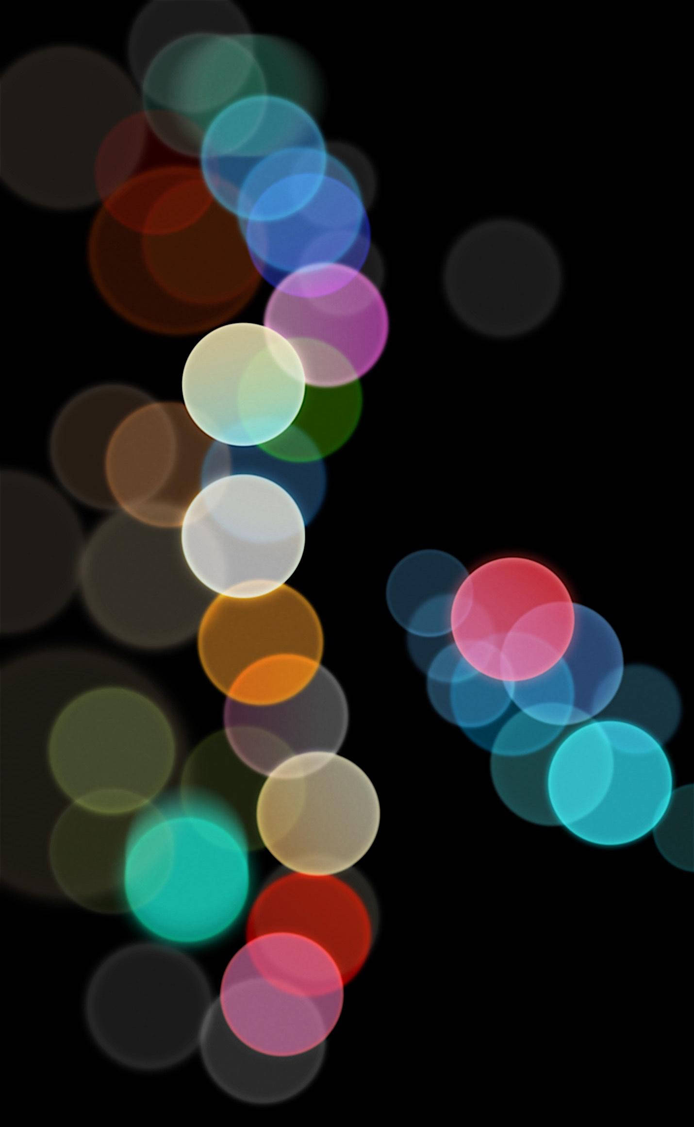 Abstract Bokeh Lights Original iPhone 7 Ταπετσαρία