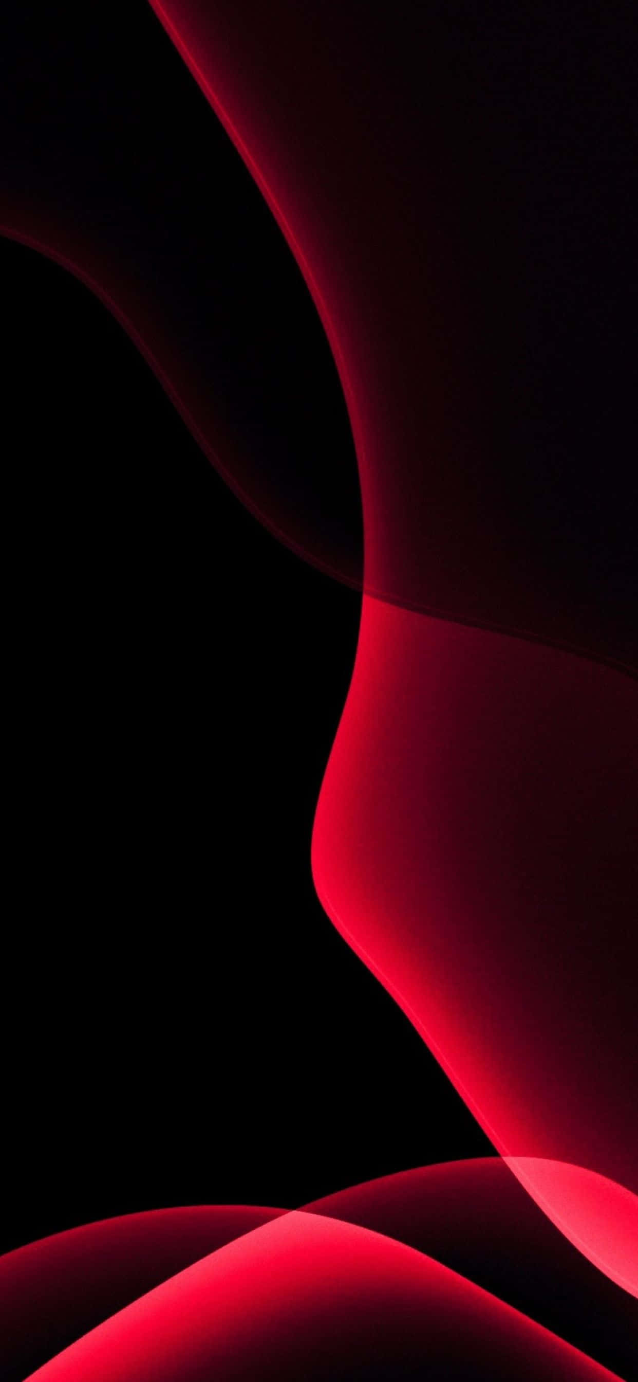 Abstract Κόκκινα Κύματα για iPhone XS Max Ταπετσαρία