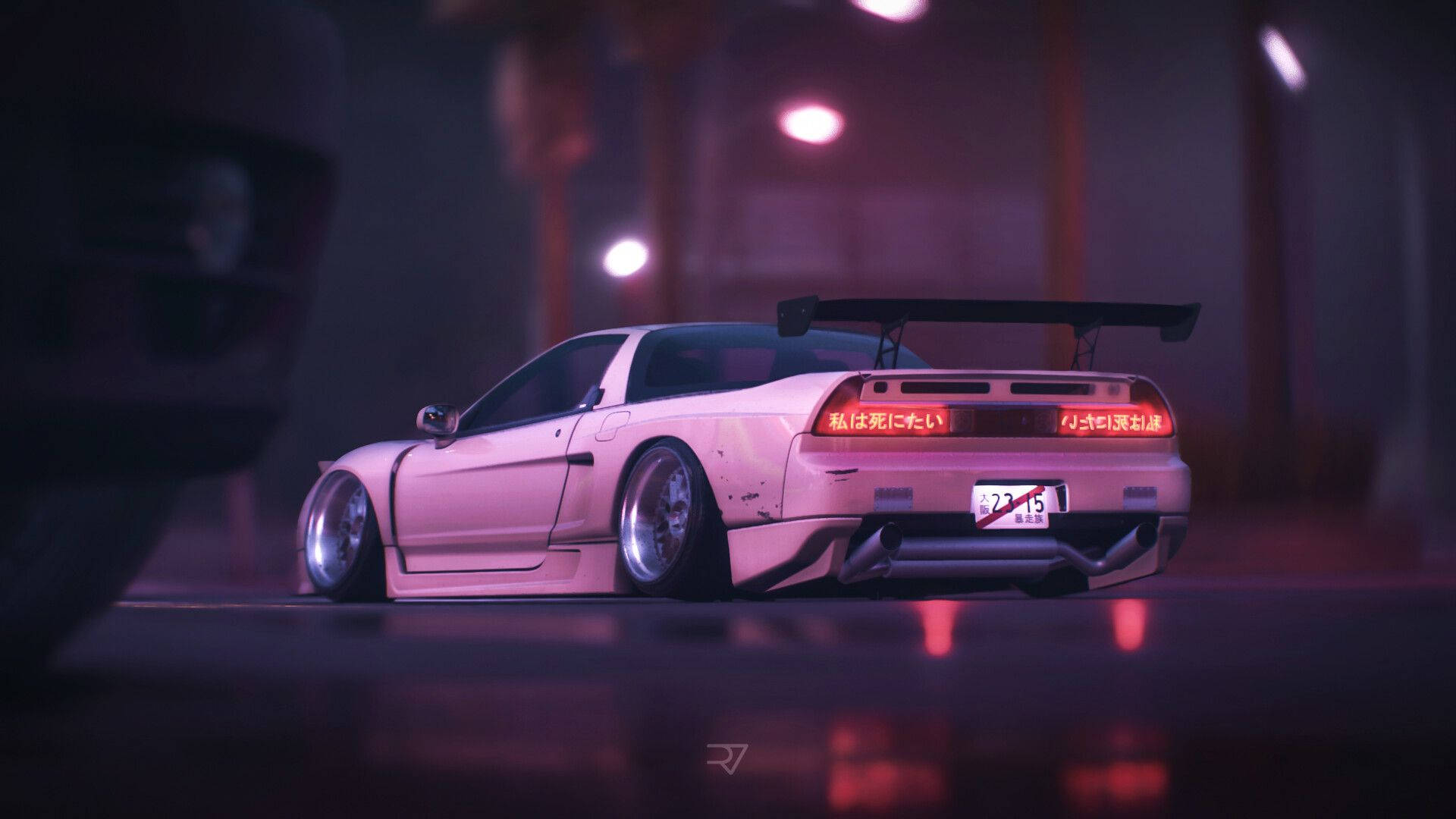 Ιαπωνική Αισθητική Acura NSX Ταπετσαρία