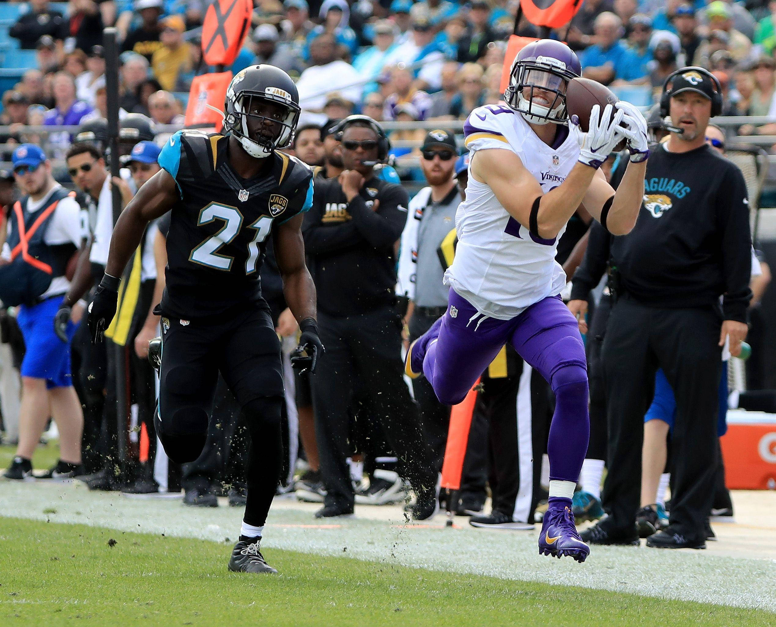Adam Thielen Εναντίον Ουάσινγκτον Κομάντερς Ταπετσαρία