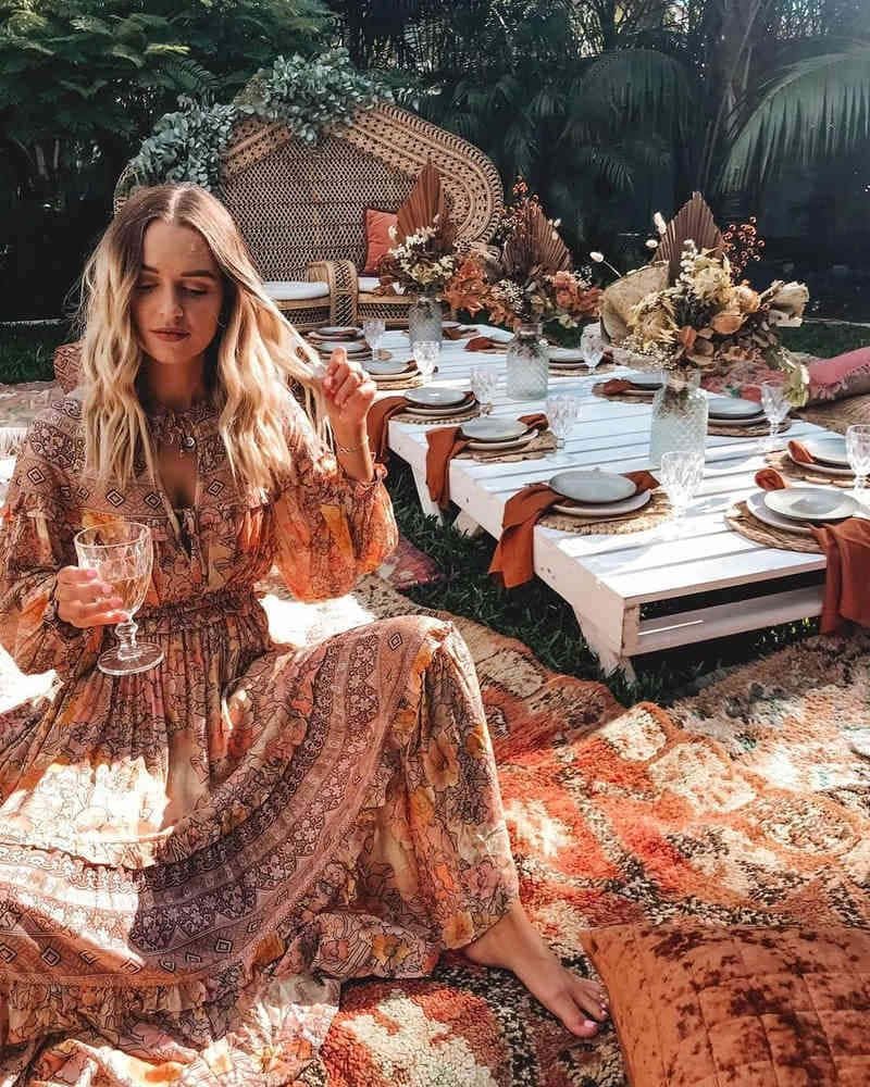 Δείξε μαξιμαλιστική και κομψή με την Aesthetic Boho μόδα Ταπετσαρία
