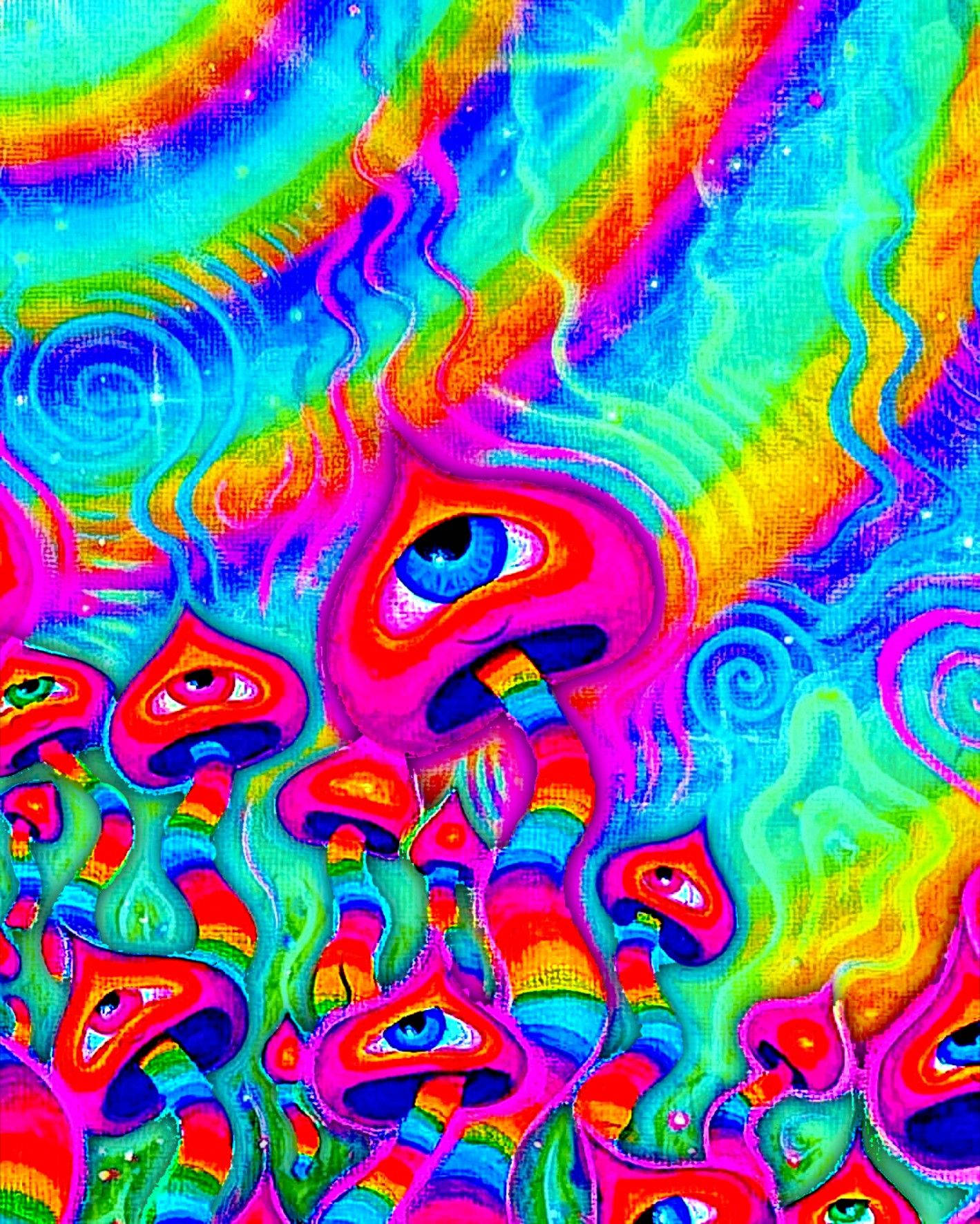 Επισκεφθείτε το Aesthetic Trippy και εξερευνήστε τον οπτικά διεγερτικό του κόσμο. Ταπετσαρία
