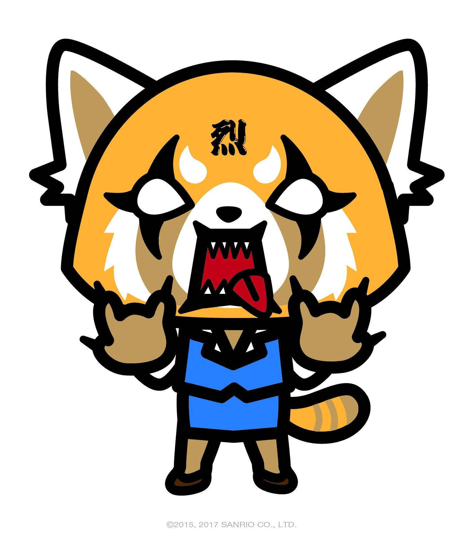 Aggretsuko Hardcore Fanart Ταπετσαρία