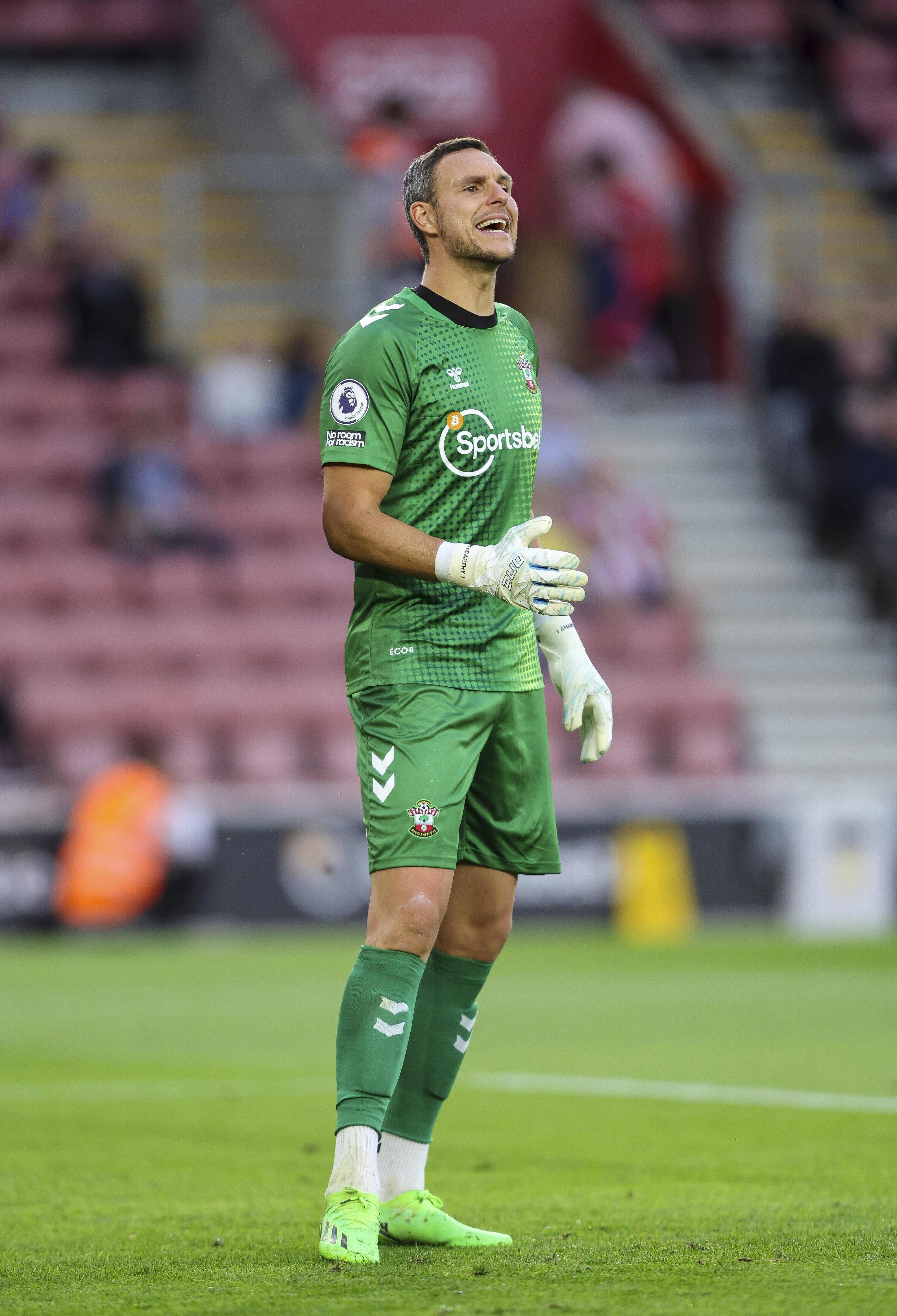 Alex McCarthy Σε Στάδιο Ποδοσφαίρου Ταπετσαρία