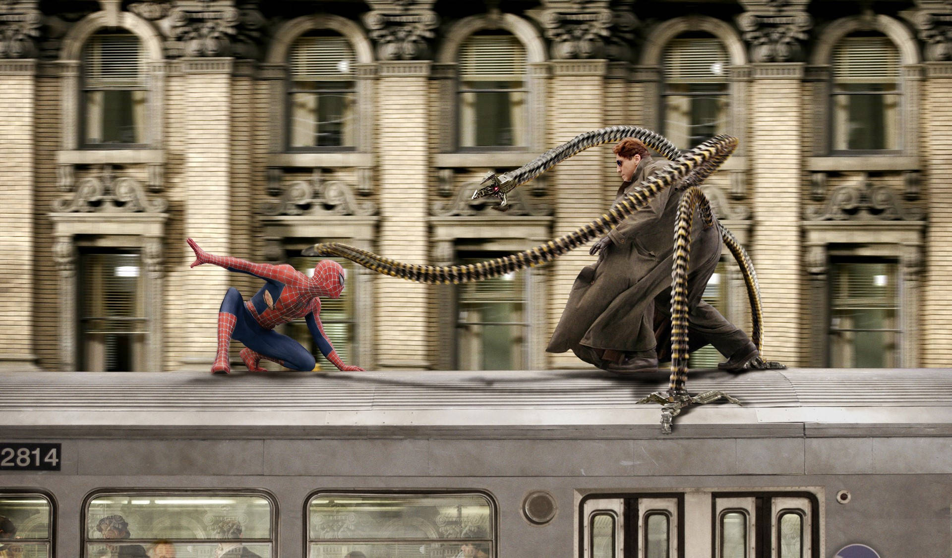Alfred Molina ως Doctor Octopus και Spider-Man Ταπετσαρία