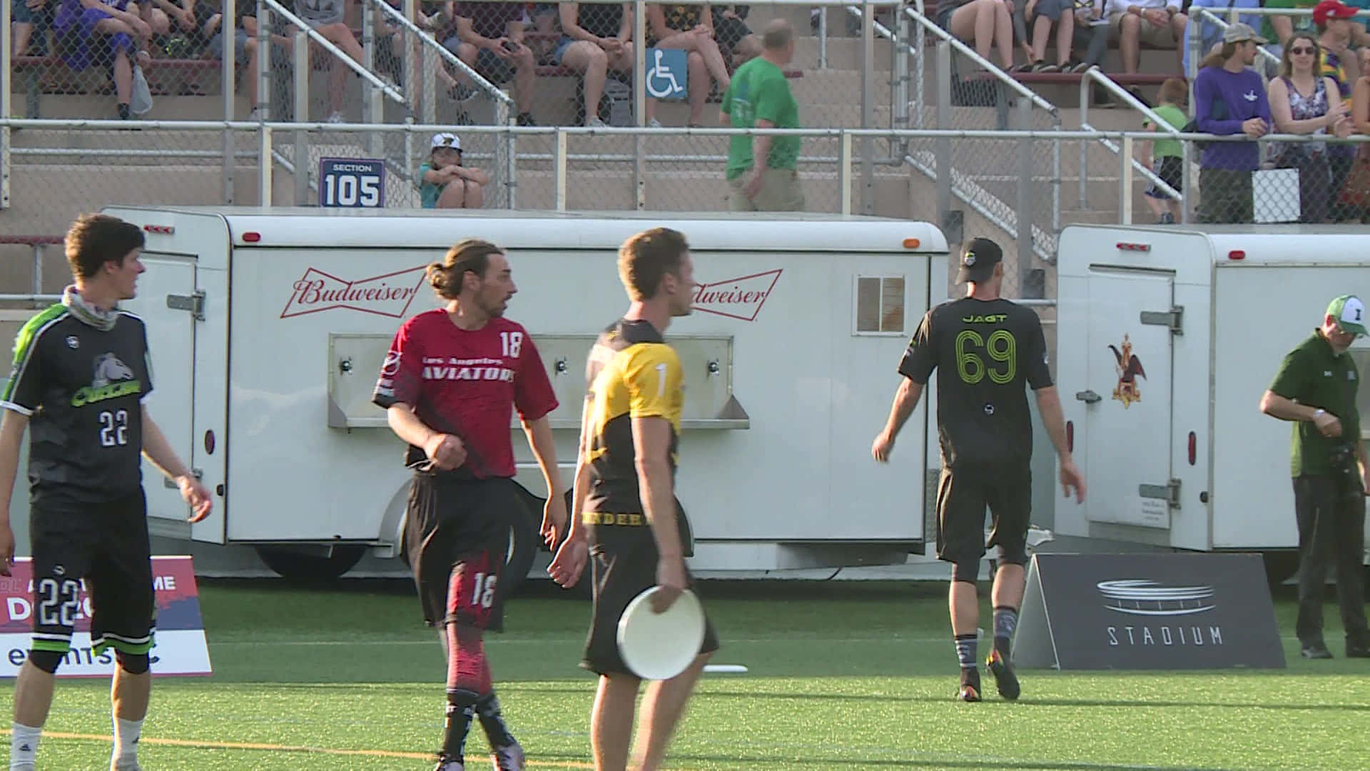 Παίκτες All Star AUDL 1920x1080 Υπόβαθρο Ultimate Frisbee Ταπετσαρία