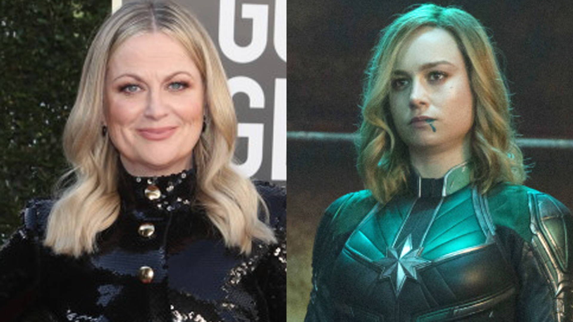 Amy Poehler Brie Larson Διπλή Οθόνη Ταπετσαρία