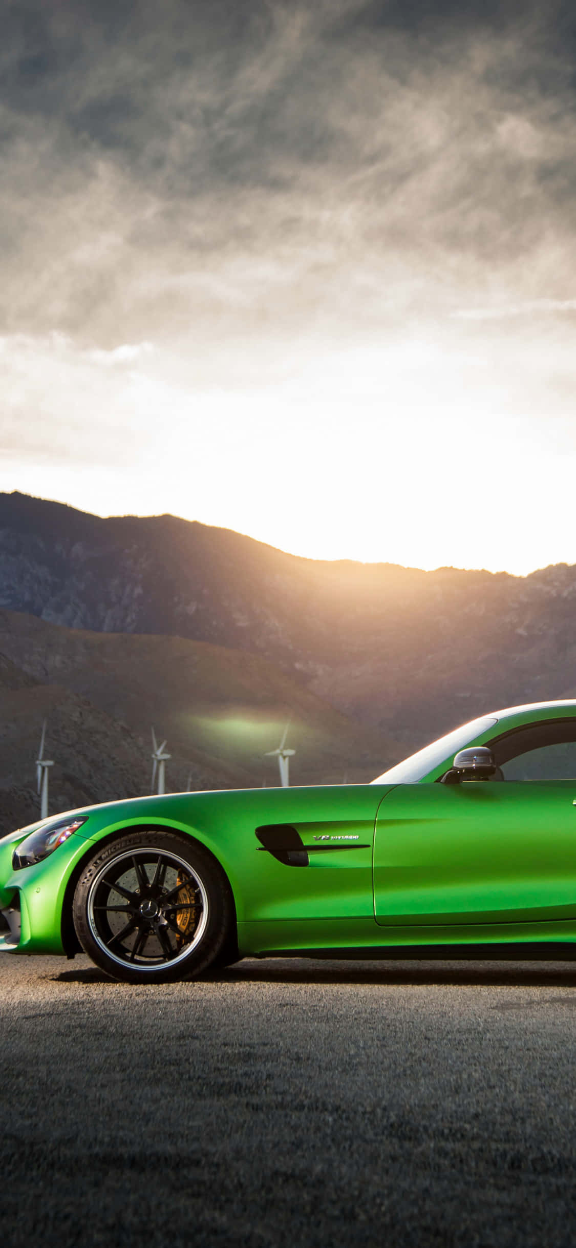 Πλαϊνή Προφίλ Αθλητικό Αυτοκίνητο Android Amg Gt-r Φόντο Ταπετσαρία