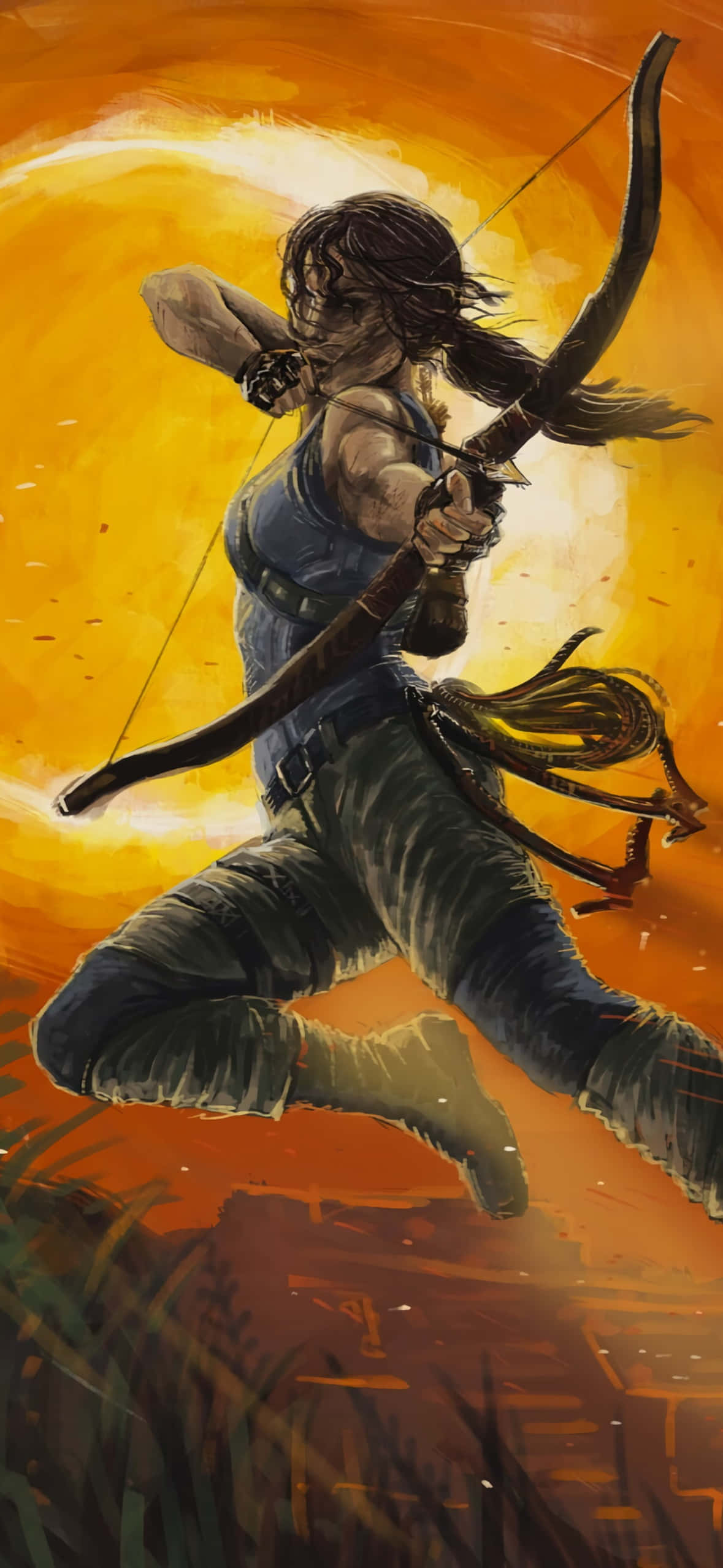 Android Rise Of The Tomb Raider Φόντο Τόξο Ταπετσαρία