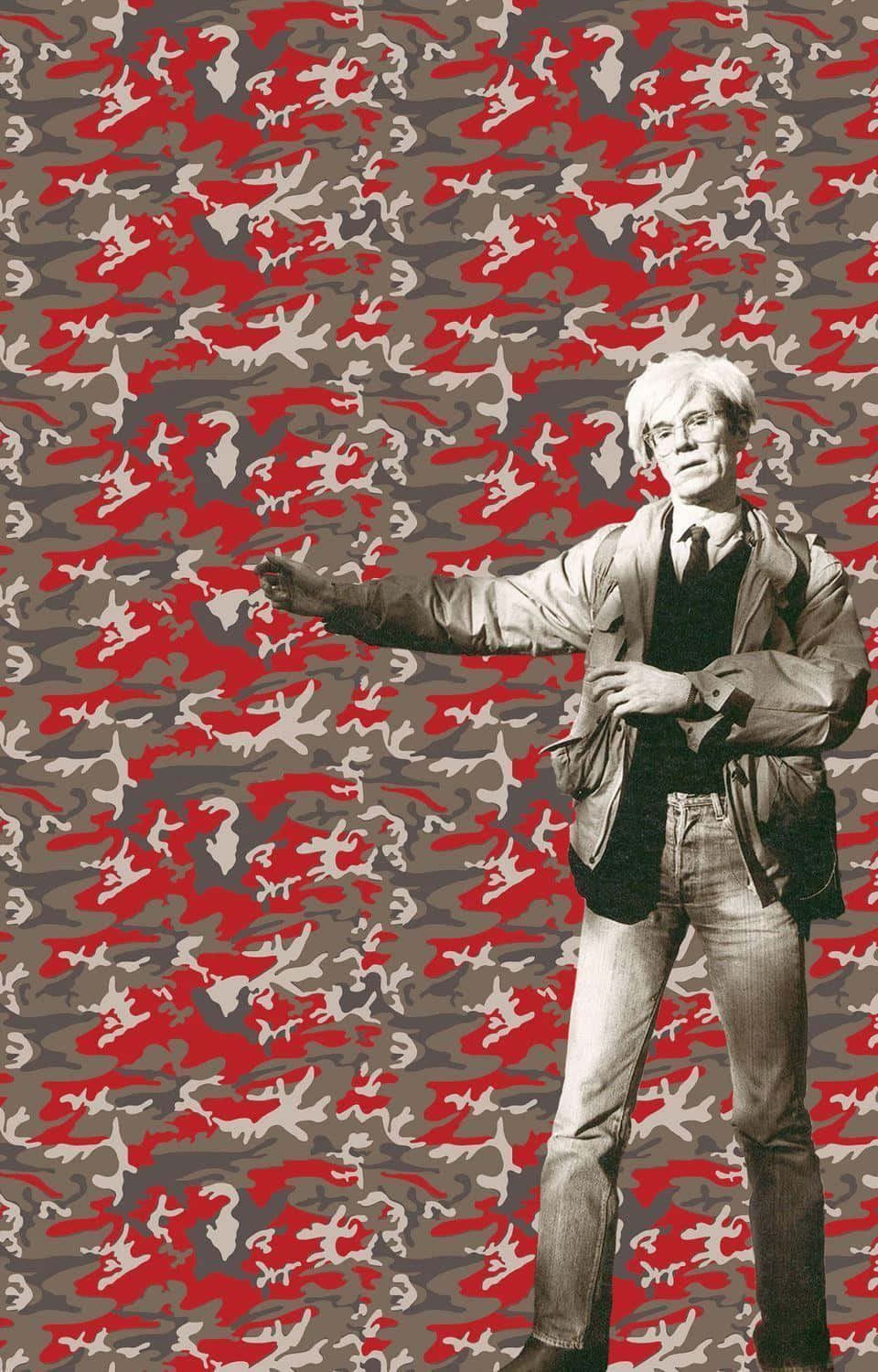 Αυτοπροσωπογραφία Καμουφλάζ του Andy Warhol Ταπετσαρία