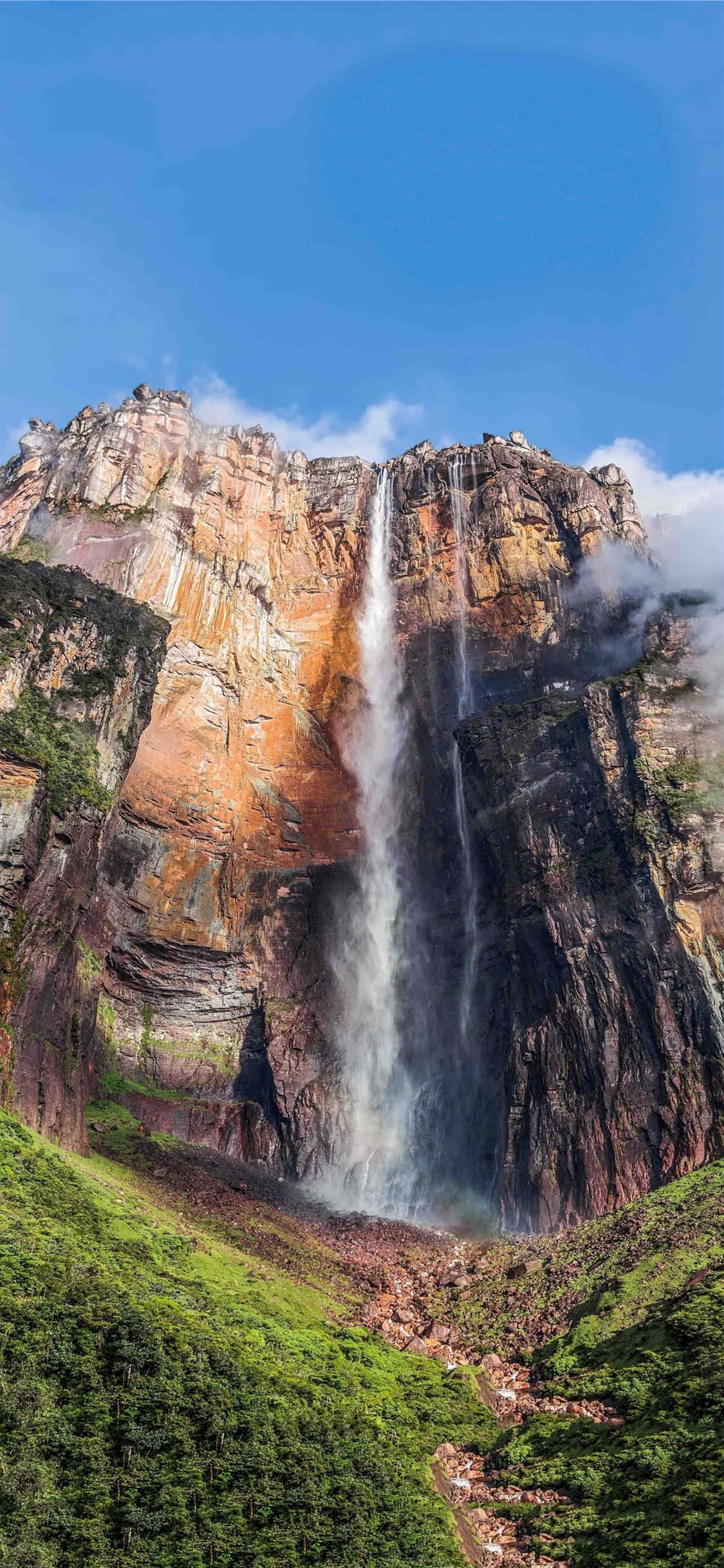 Angel Falls Κάτω από τον Γαλάζιο Ουρανό Ταπετσαρία